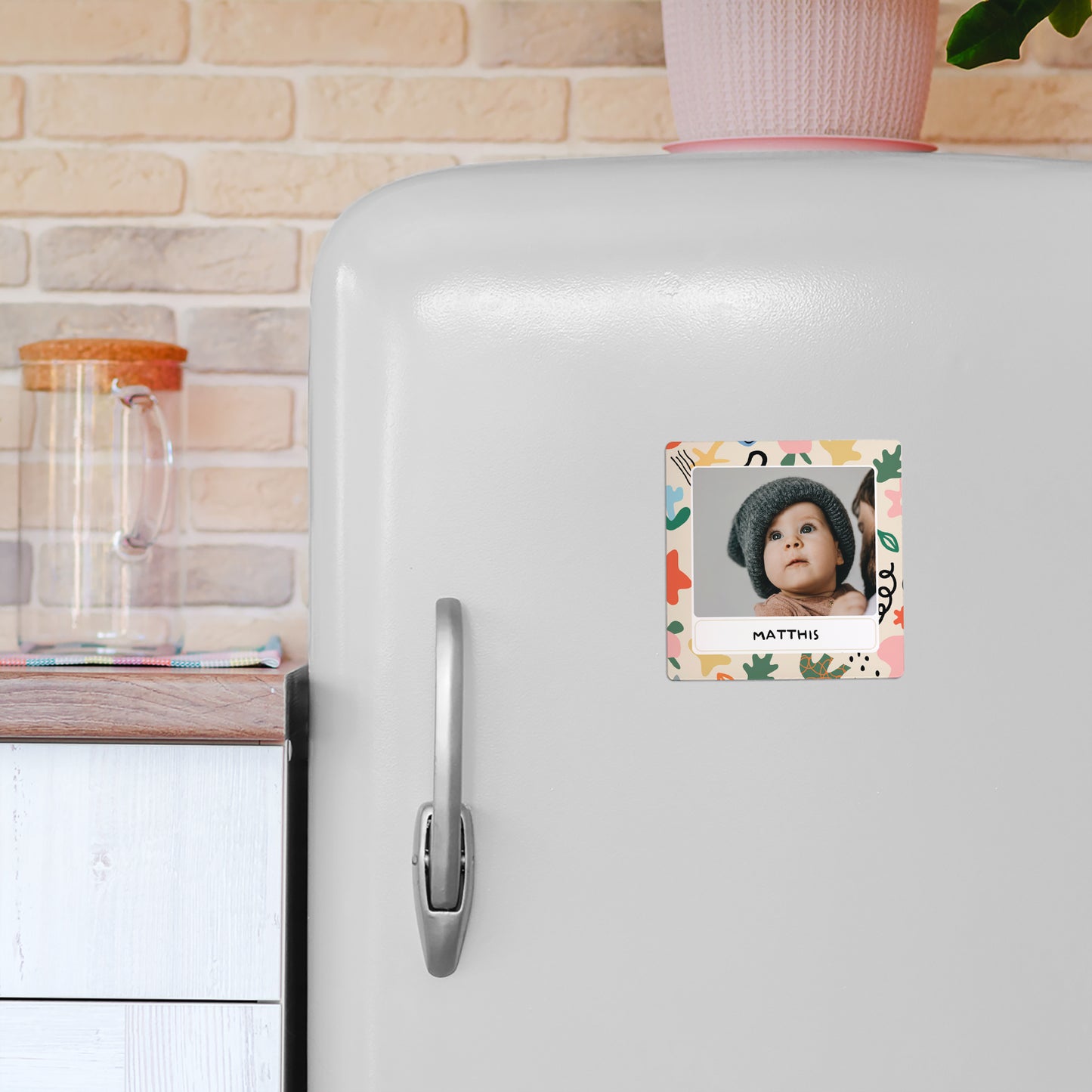 Dankeskarte Geburt Satz von 9, magnetisch. foto N° 4