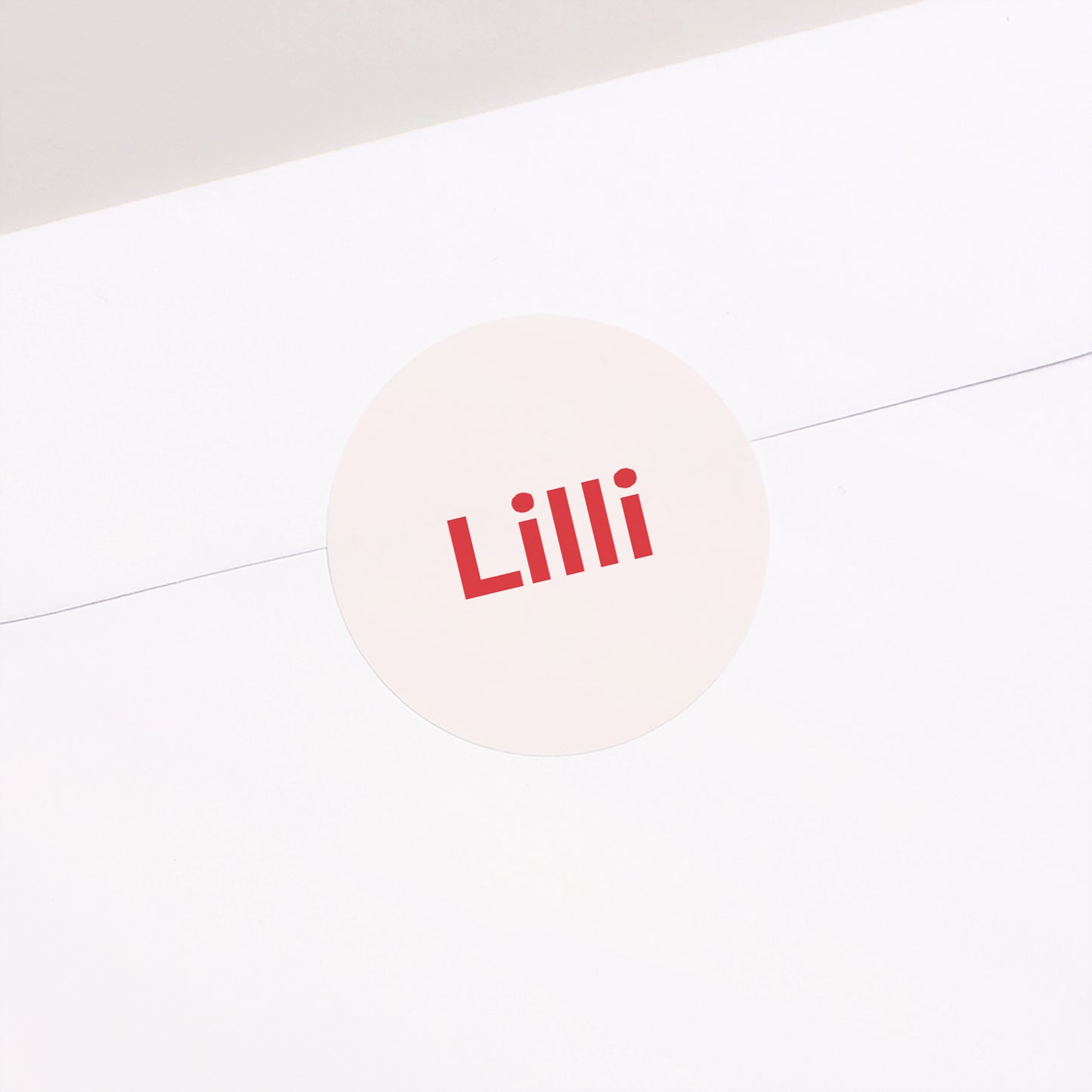 Sticker Geburt Rund foto N° 1