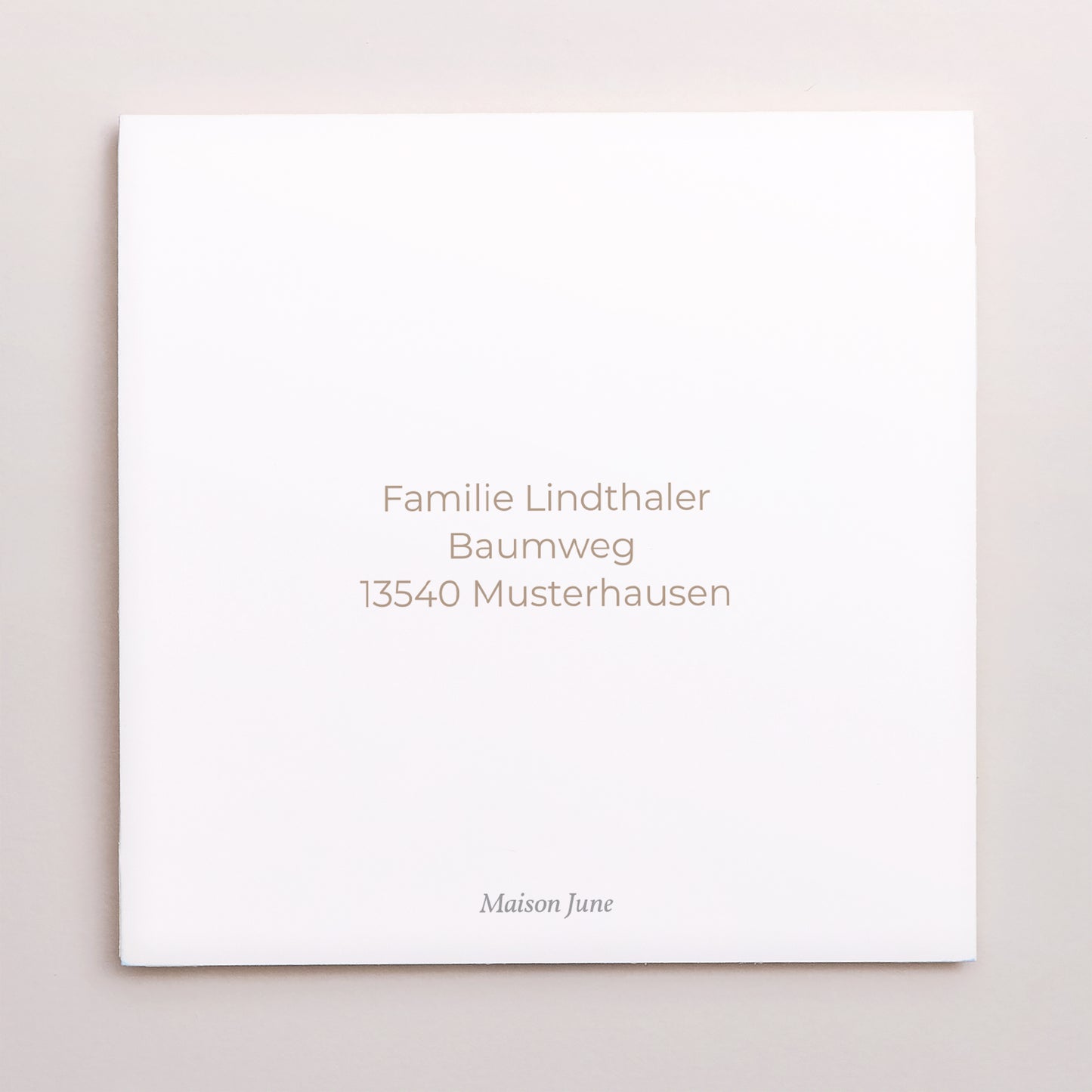 Dankeskarte Taufe Doppelflügelfensterhalbmond Fotografisch foto N° 3