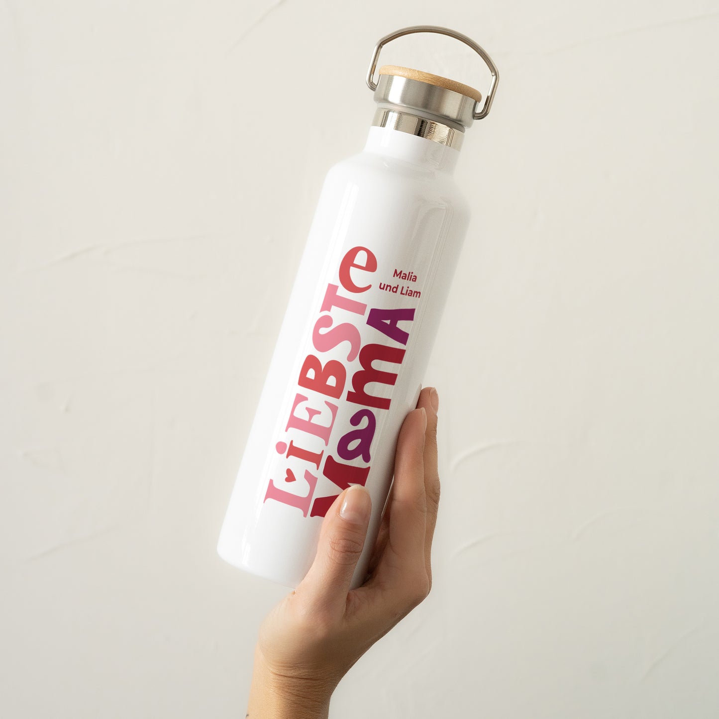 Trinkflasche Objekte 75 cl Mama Liebste II foto N° 2