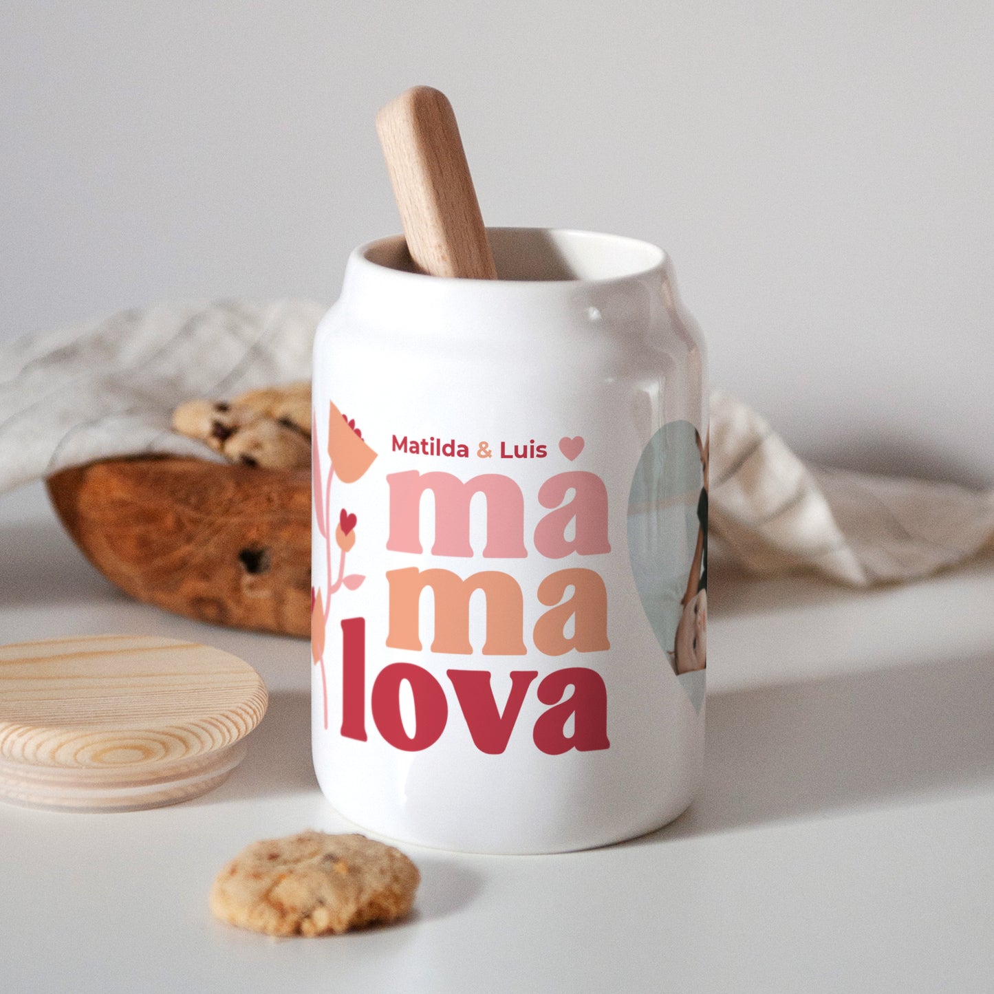 Keramiktopf Objekte 65 cl Mama Lova II foto N° 3