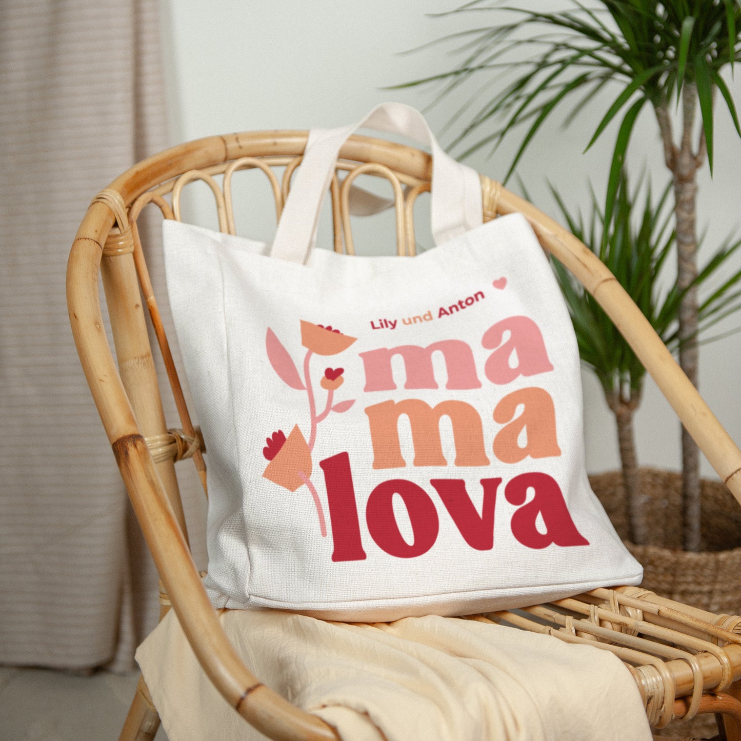 Tote bag Objekte Tragehenkel Mama Lova II foto N° 2