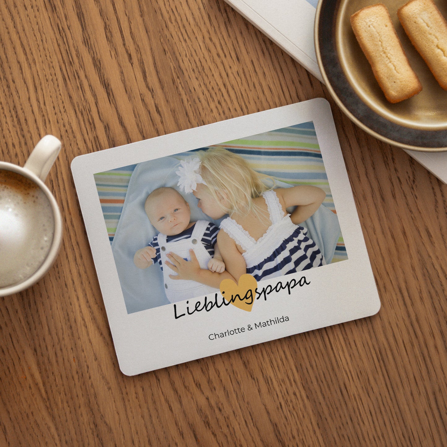 Mousepad Objekte Rechteck Papa der Liebe III foto N° 1