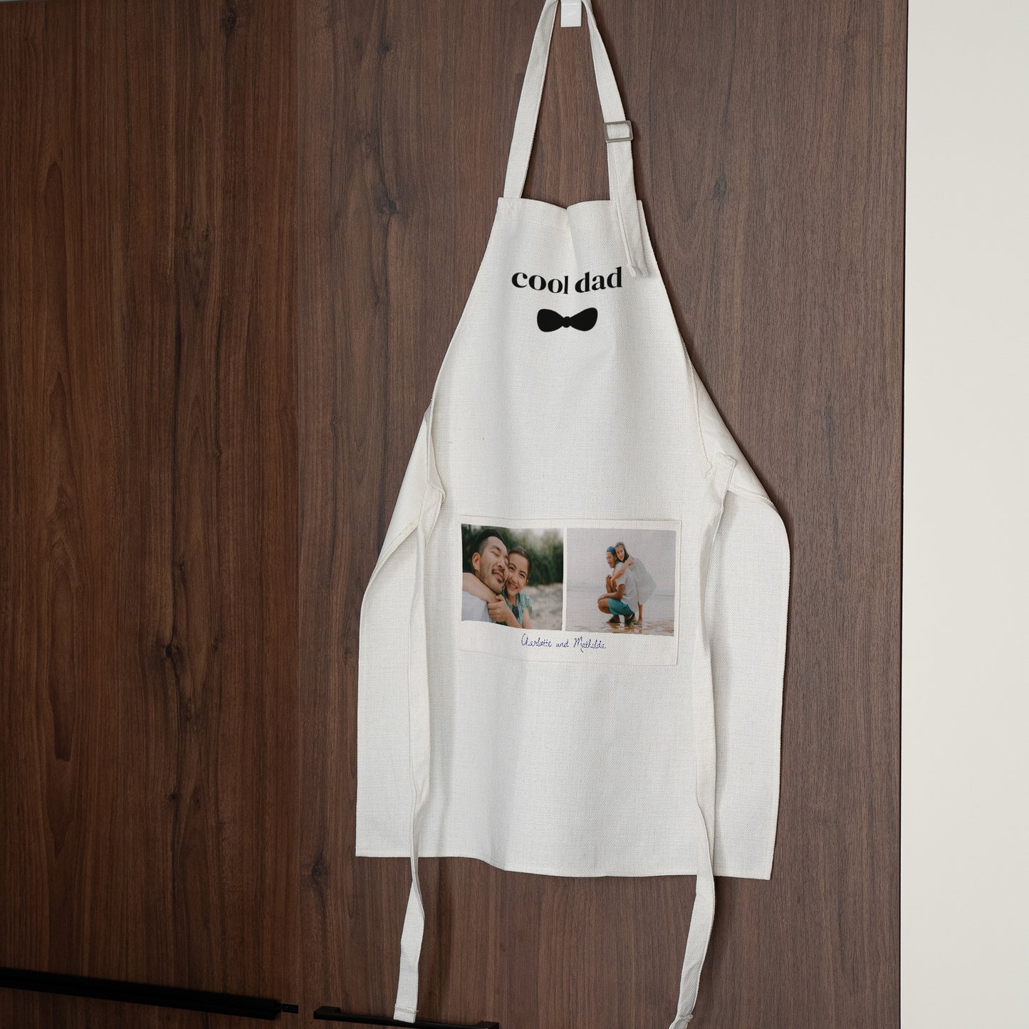 Schürze Objekte Natürliches Beige Vater-toll foto N° 2