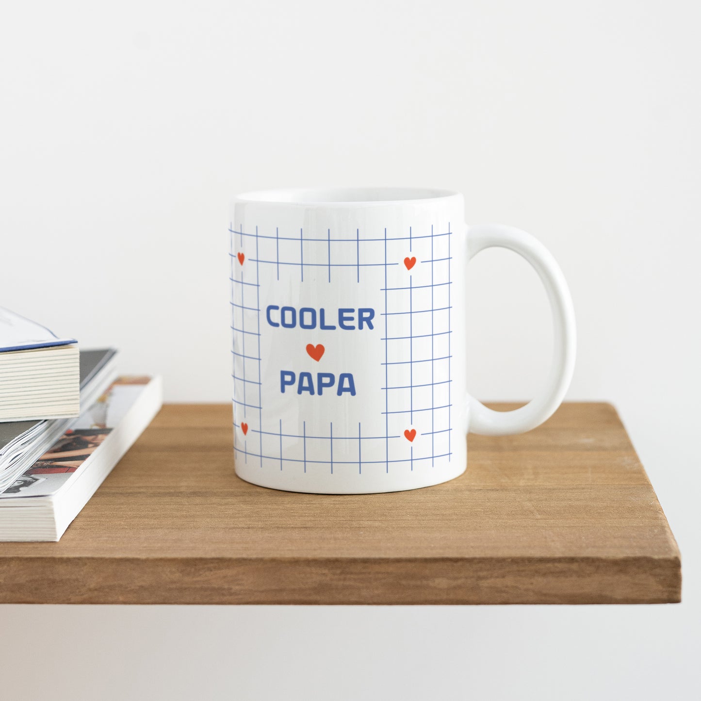 Tasse Objekte Weiß Cooler Papa foto N° 4