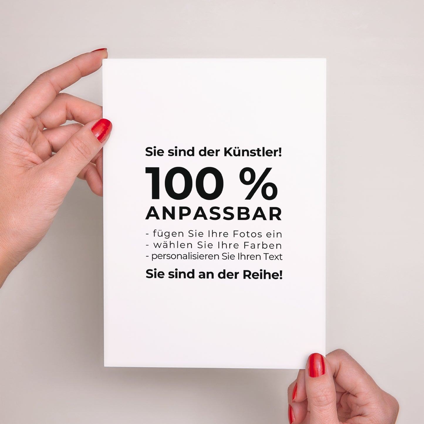 Einladungskarte Geburt Porträt Mach es selbst V foto N° 2