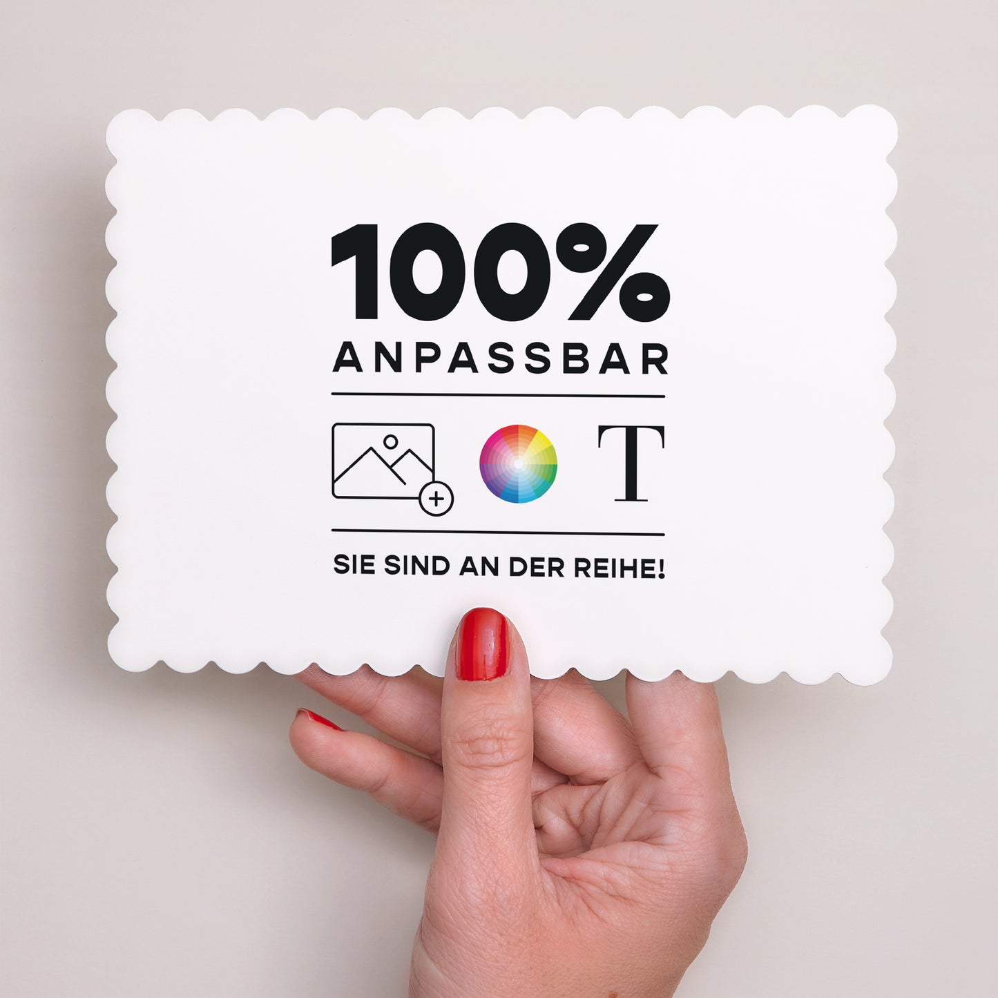 Geburtskarte Landschaft, Keksseiten Mach es selbst V foto N° 3