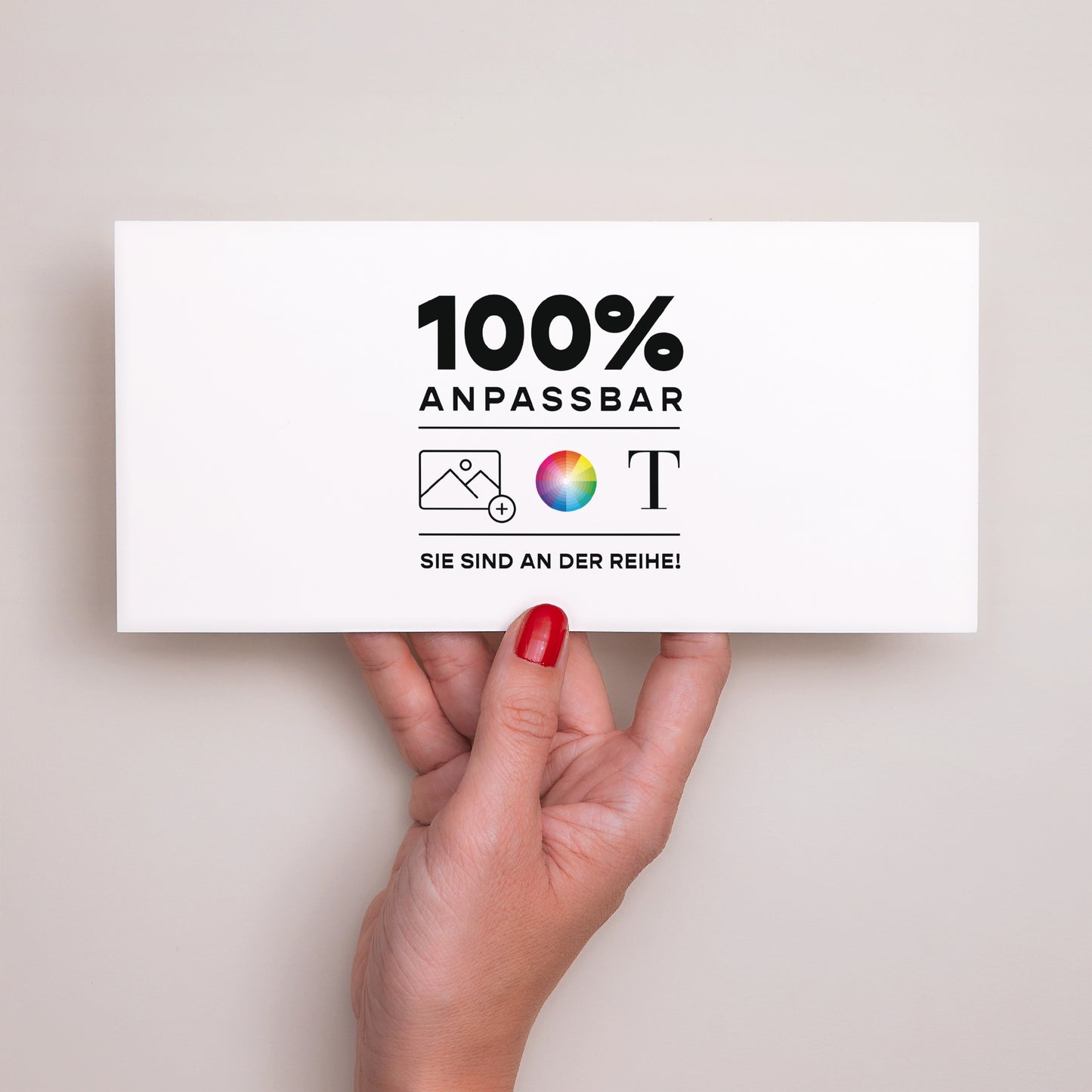 Geburtskarten Panoramische Landschaft Mach es selbst V foto N° 3