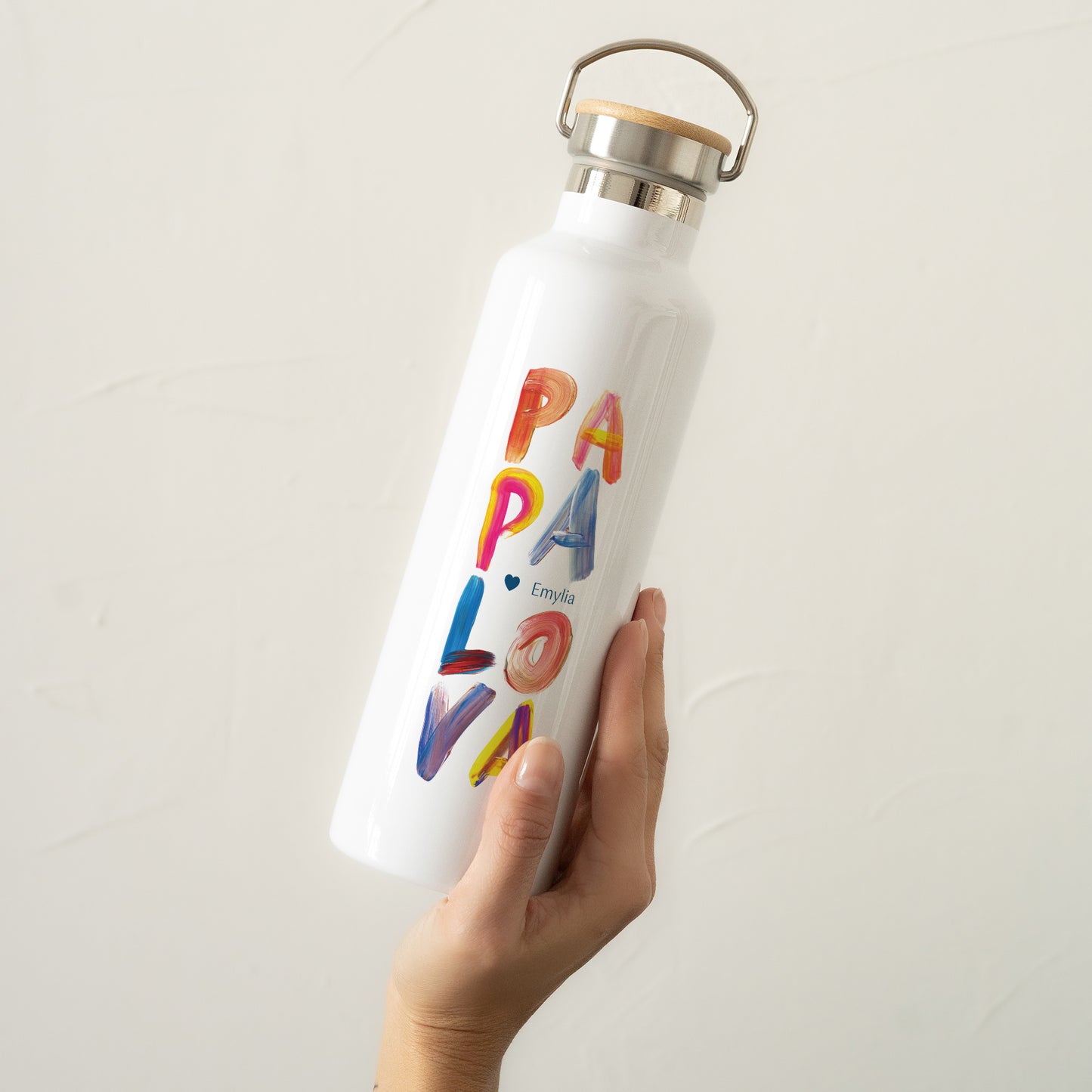 Trinkflasche Objekte 75 cl PAPA LOVA COLORS -> PAPA LOVA FARBEN foto N° 2