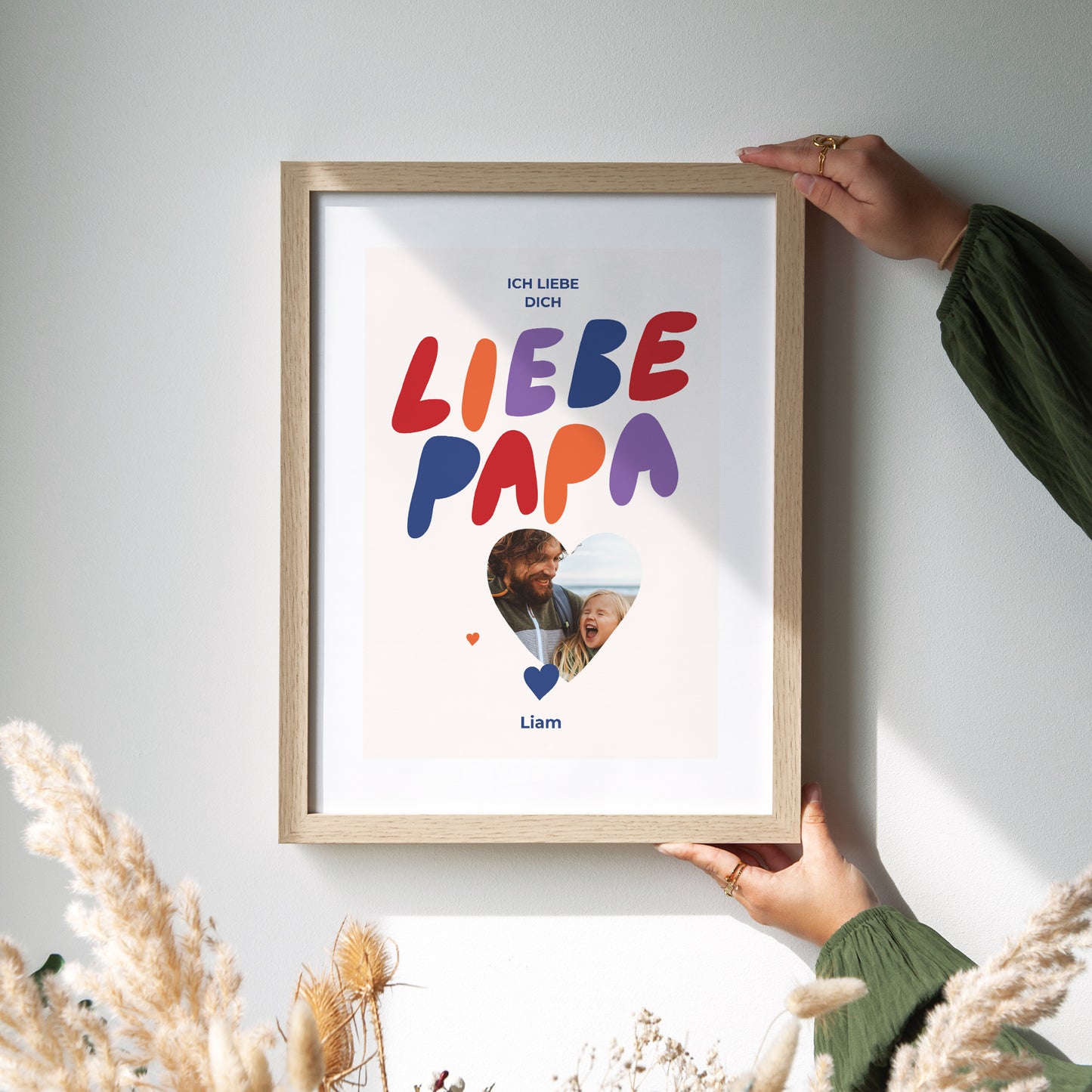 Poster Objekte Porträt Liebes Farben foto N° 2