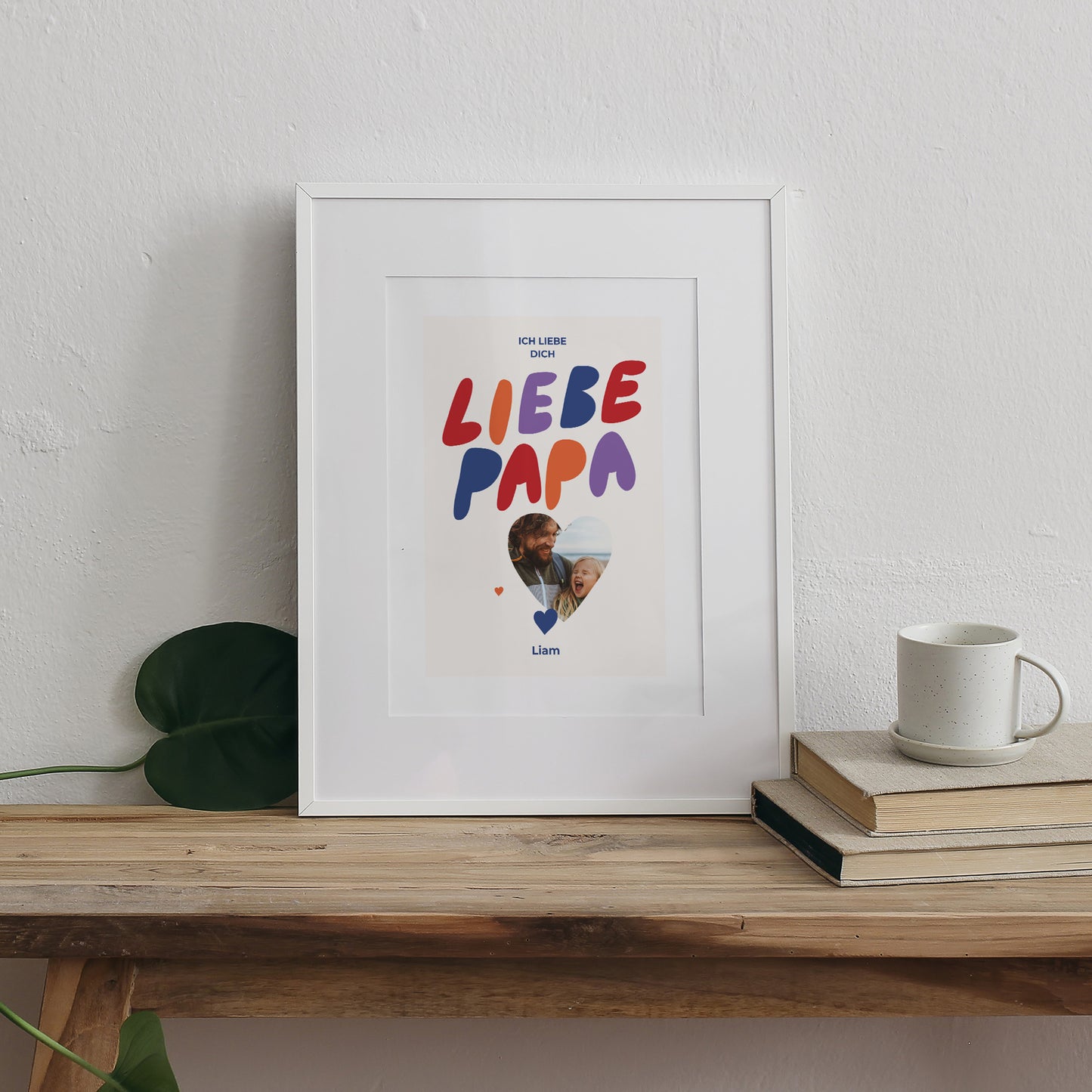 Poster Objekte Porträt Liebes Farben foto N° 3