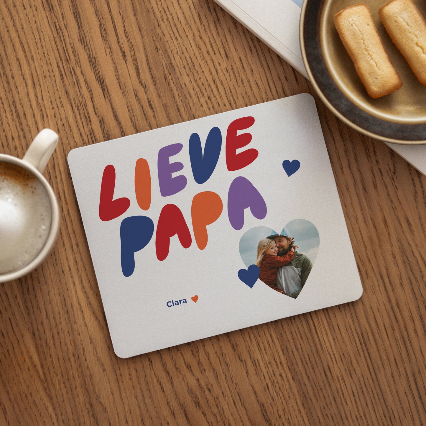 Mousepad Objekte Rechteck Liebes Farben foto N° 1