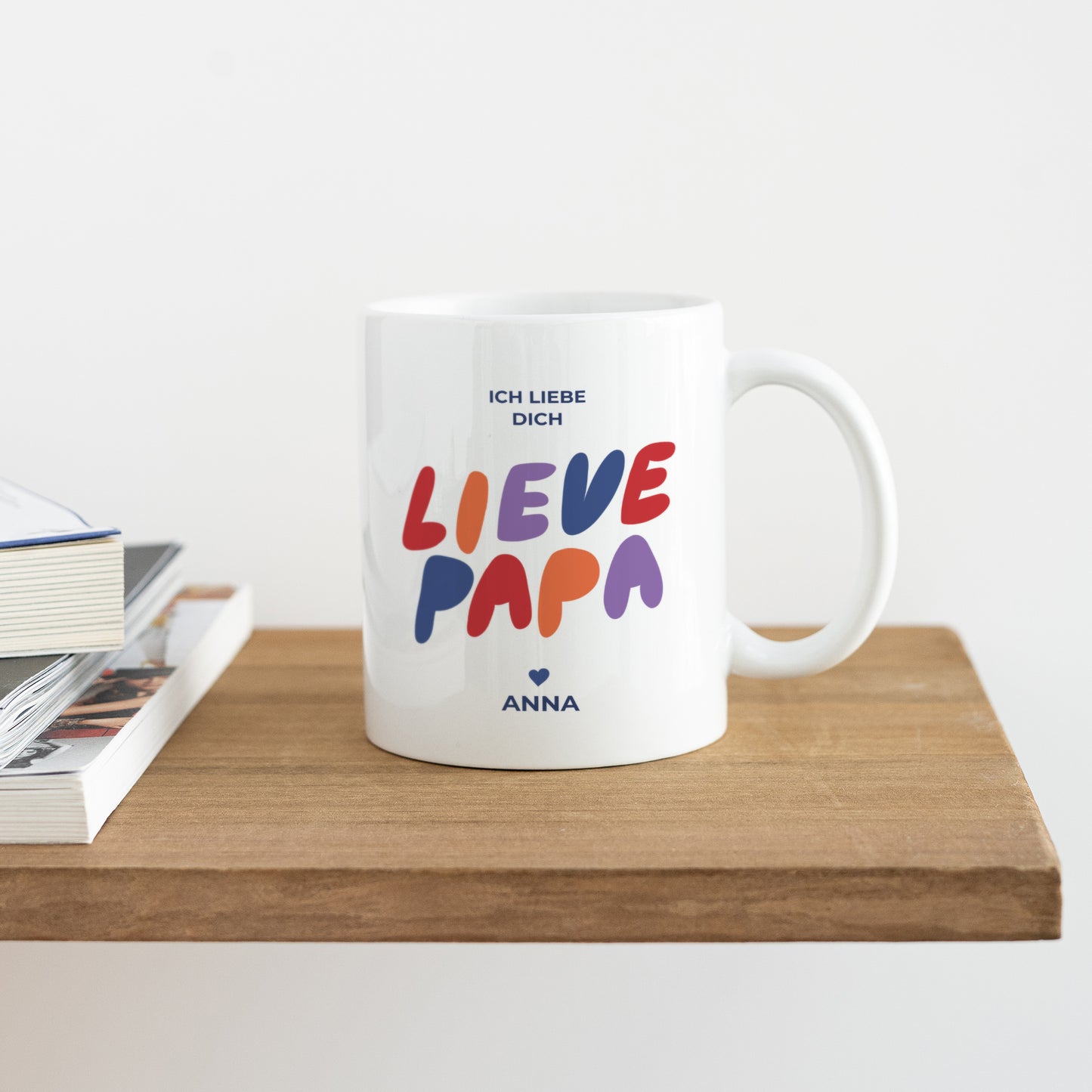 Tasse Objekte Weiß Liebes Farben foto N° 4