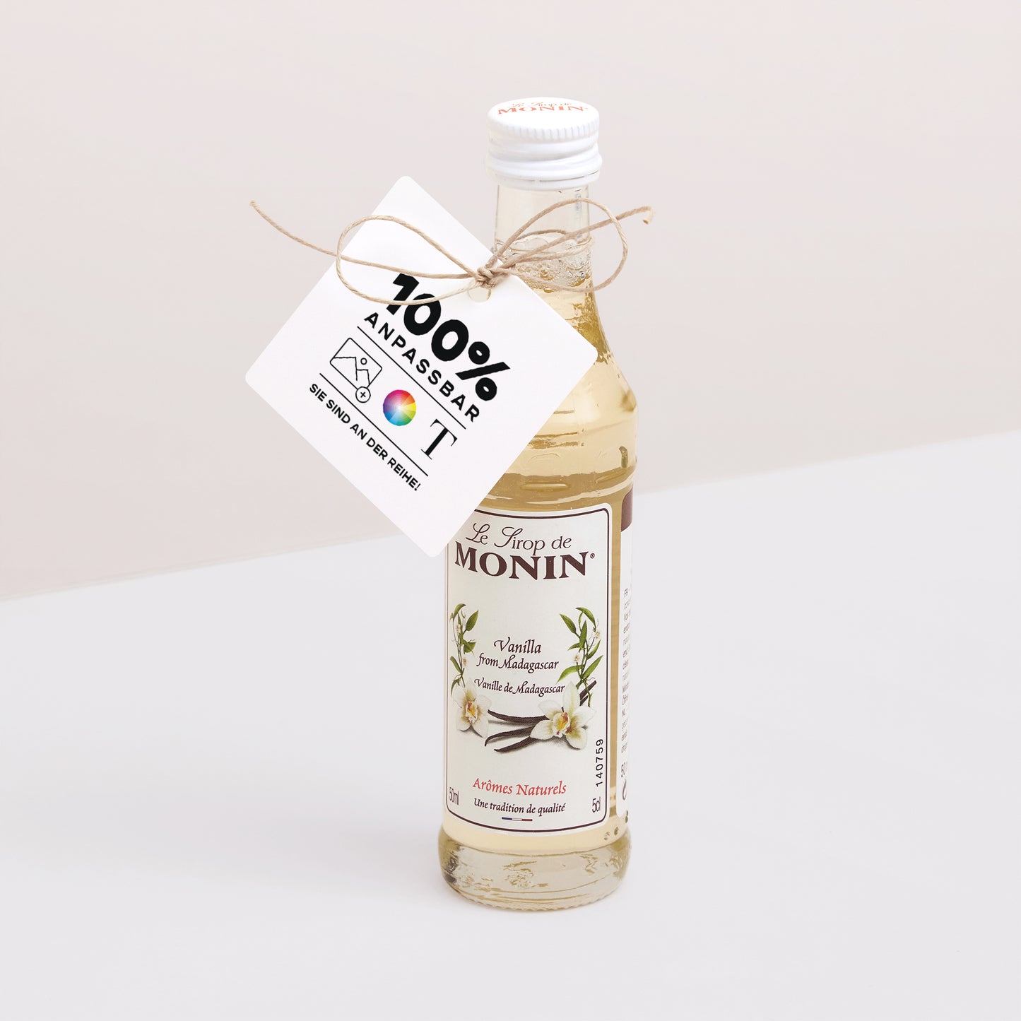 Vorgelochtes Etikett Hochzeit quadratisch Mach es selbst VI foto N° 3