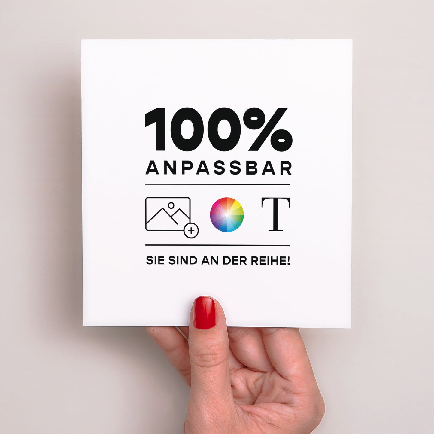 Hochzeitseinladung Quadrat Mach es selbst VI foto N° 2