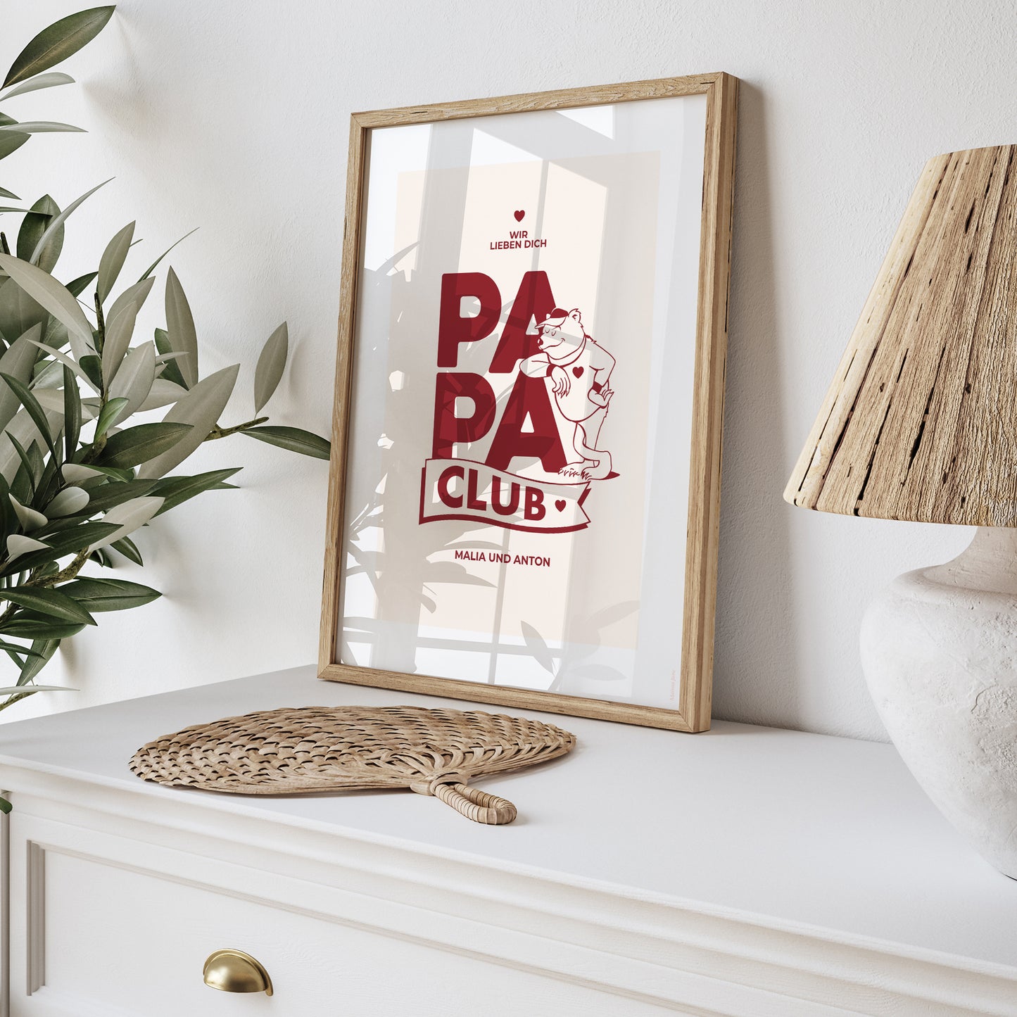 Poster Objekte Porträt Papa Bärenclub foto N° 5