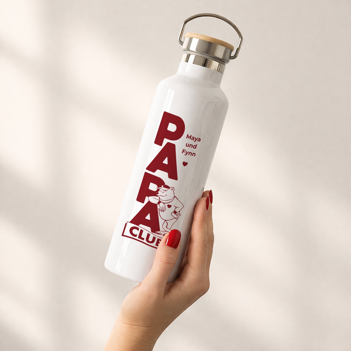 Trinkflasche Objekte 75 cl Papa Bärenclub foto N° 2