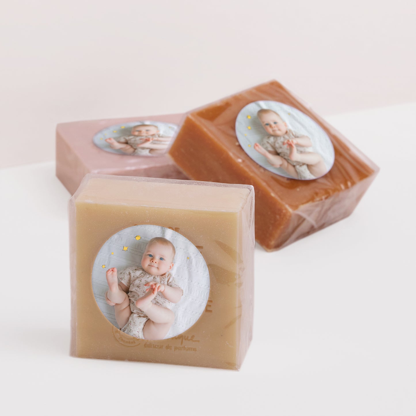 Sticker Geburt Rund Univers der Rose II foto N° 2