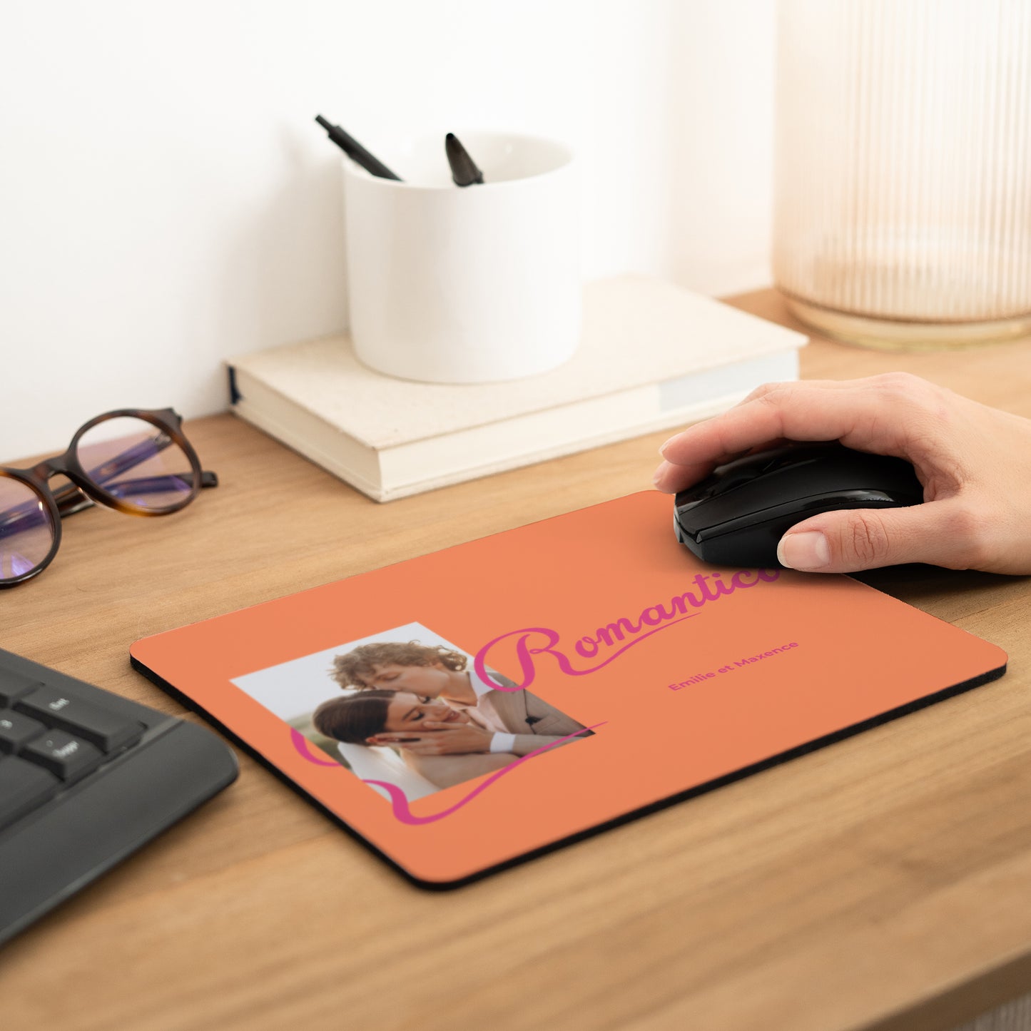 Mousepad Objekte Rechteck Romantisch foto N° 2