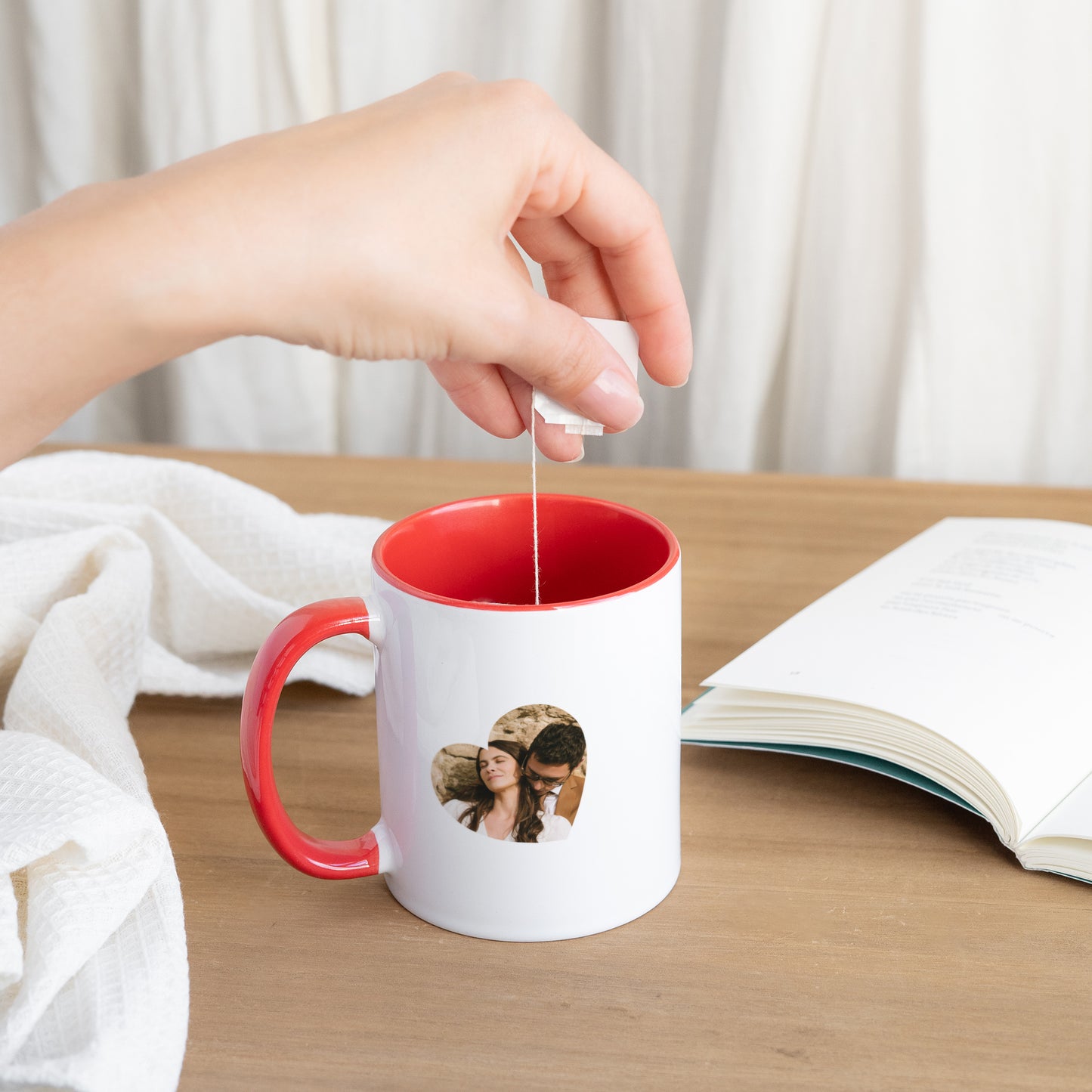 Tasse Objekte Rot Romantisch foto N° 3