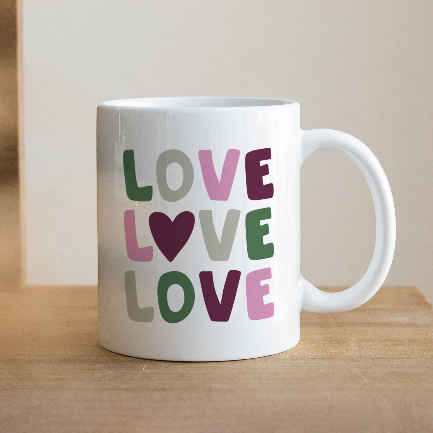 Tasse Objekte Weiß More love foto N° 1