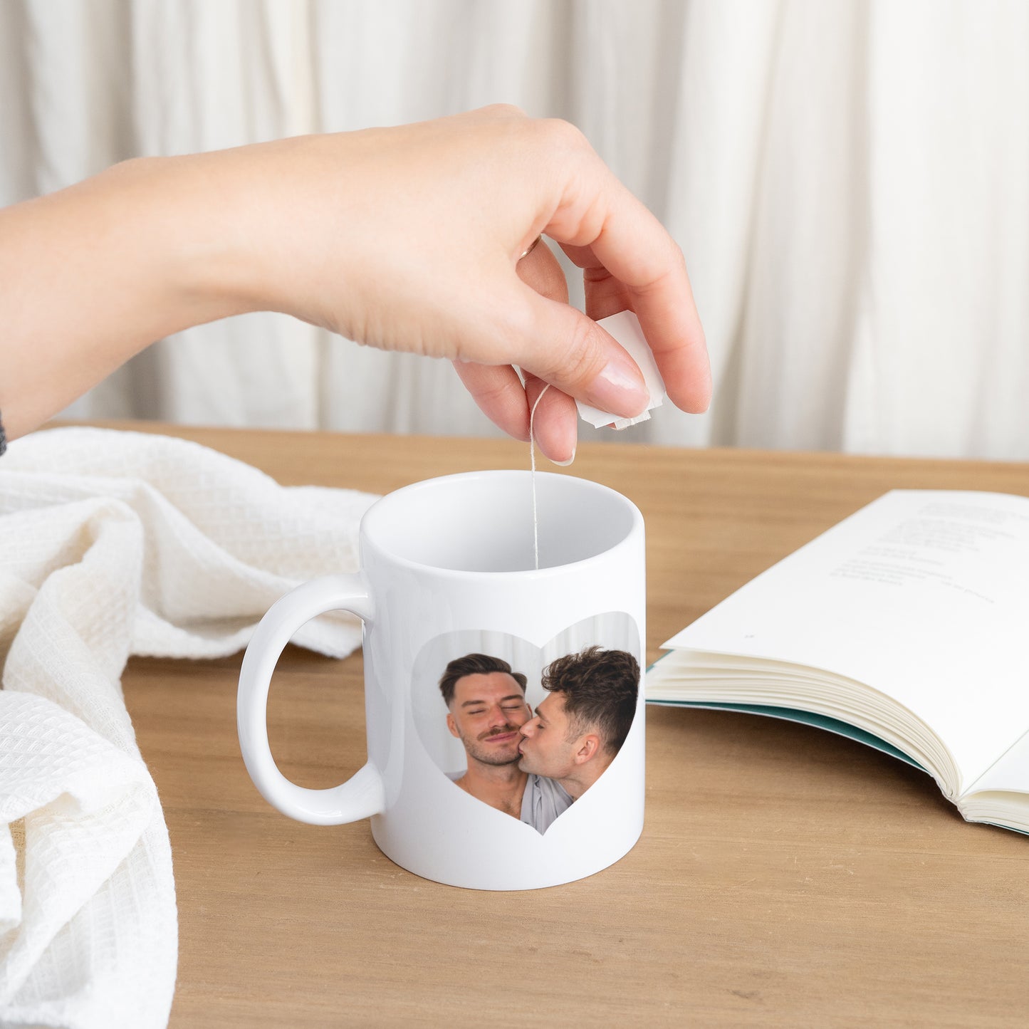 Tasse Objekte Weiß More love foto N° 3