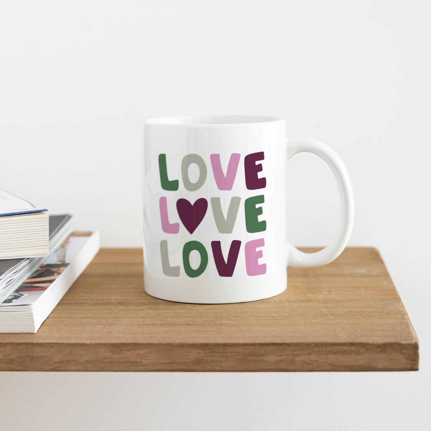 Tasse Objekte Weiß More love foto N° 4