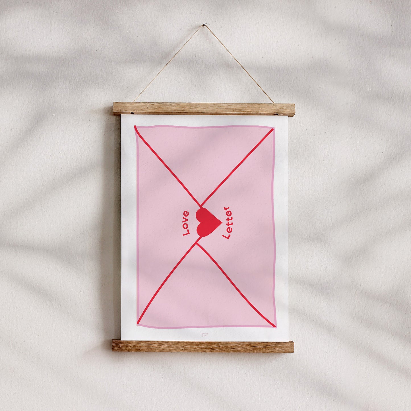 Poster Objekte Porträt Liebesbrief foto N° 4