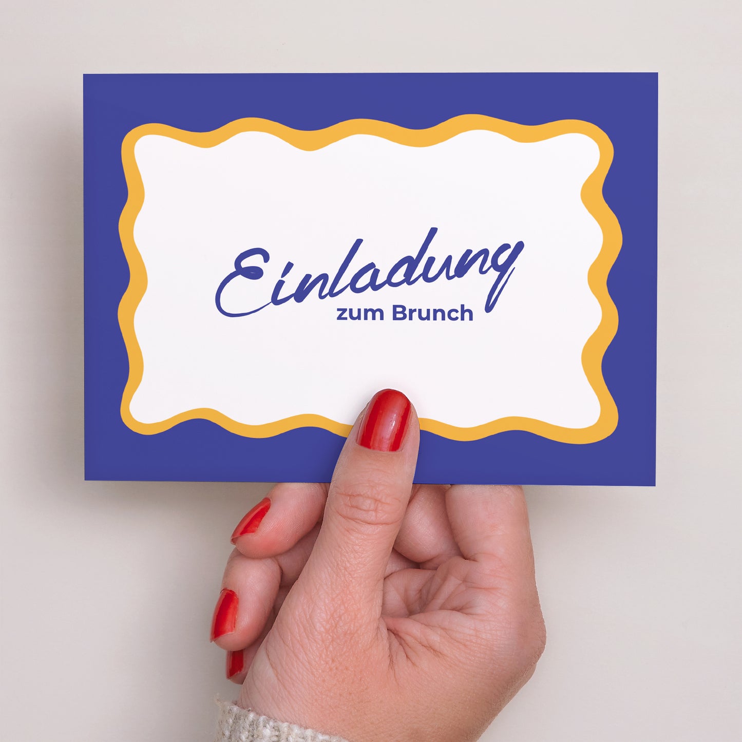 Einladungskarte Hochzeit Landschaft Wie ein Sommergefühl foto N° 3