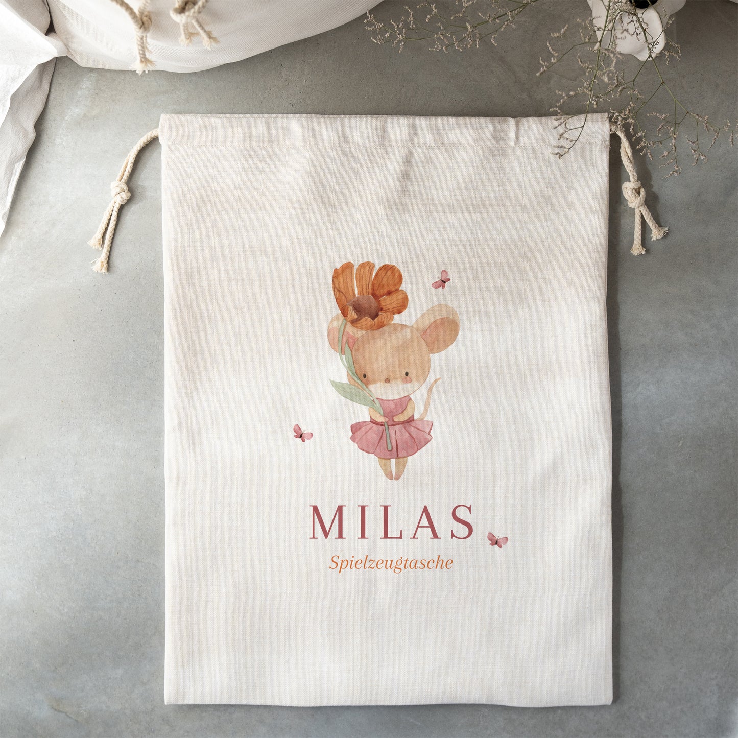 Aufbewahrungstasche Geburt Großformat Lilli die Maus foto N° 2