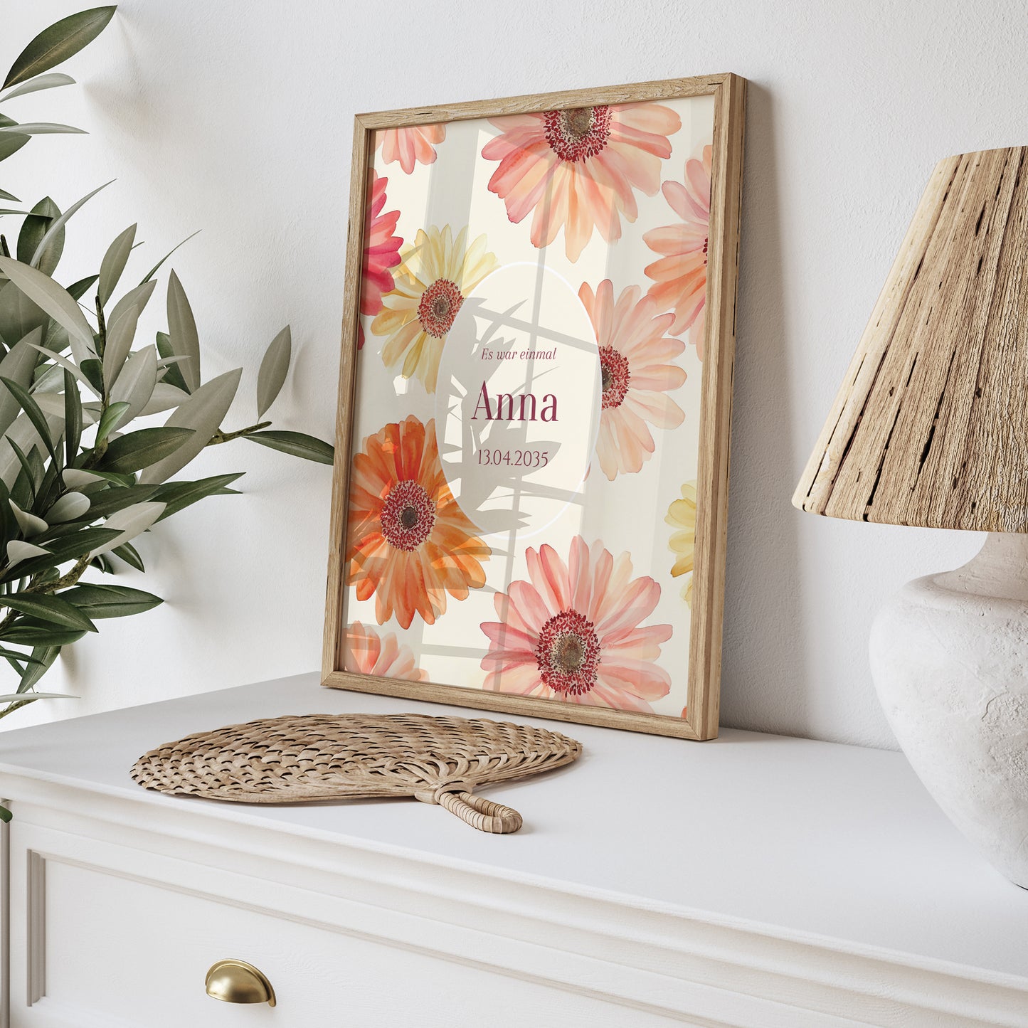 Poster Geburt Porträt Ein Liebesblatt foto N° 5