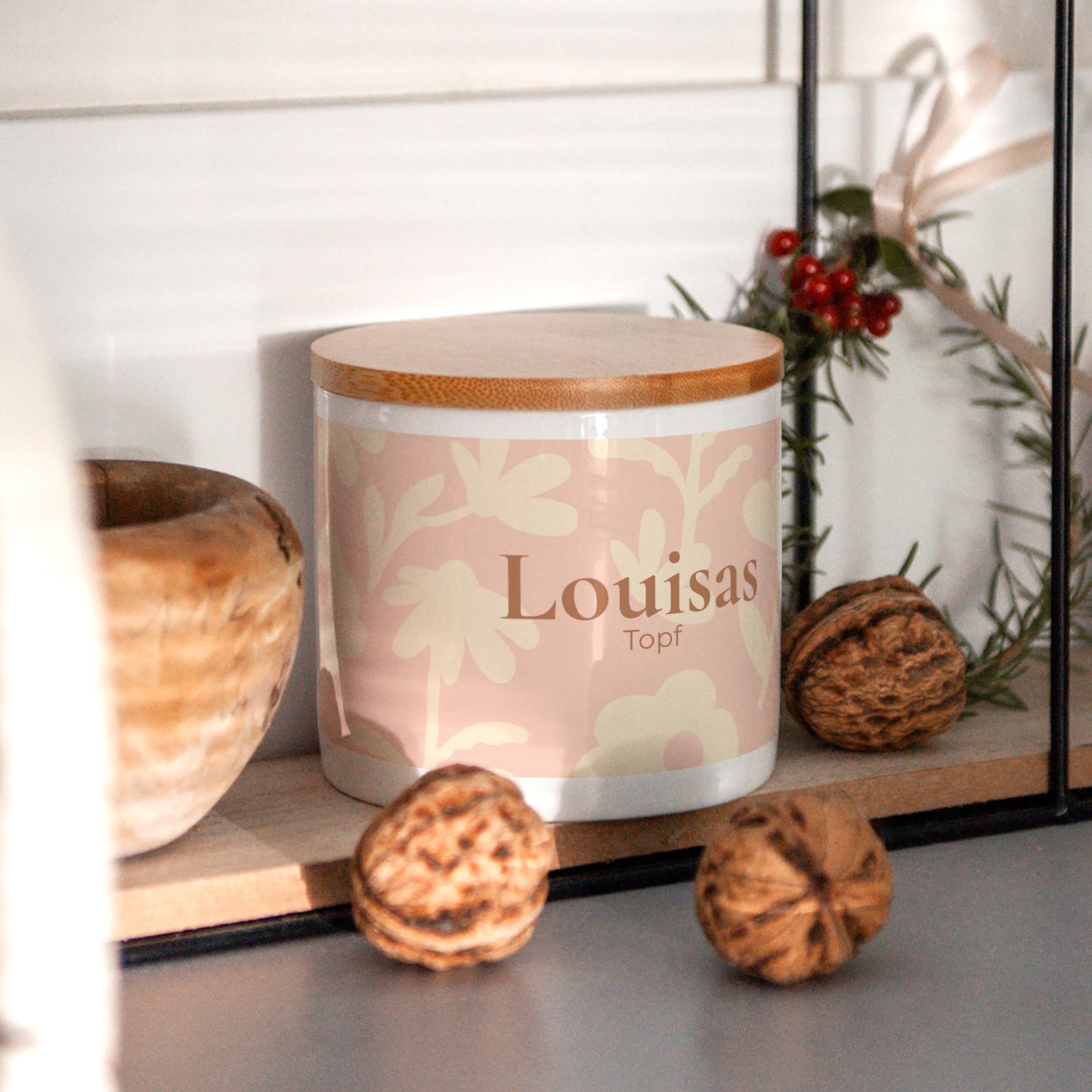 Keramiktopf Geburt 48 cl Babyblume foto N° 4