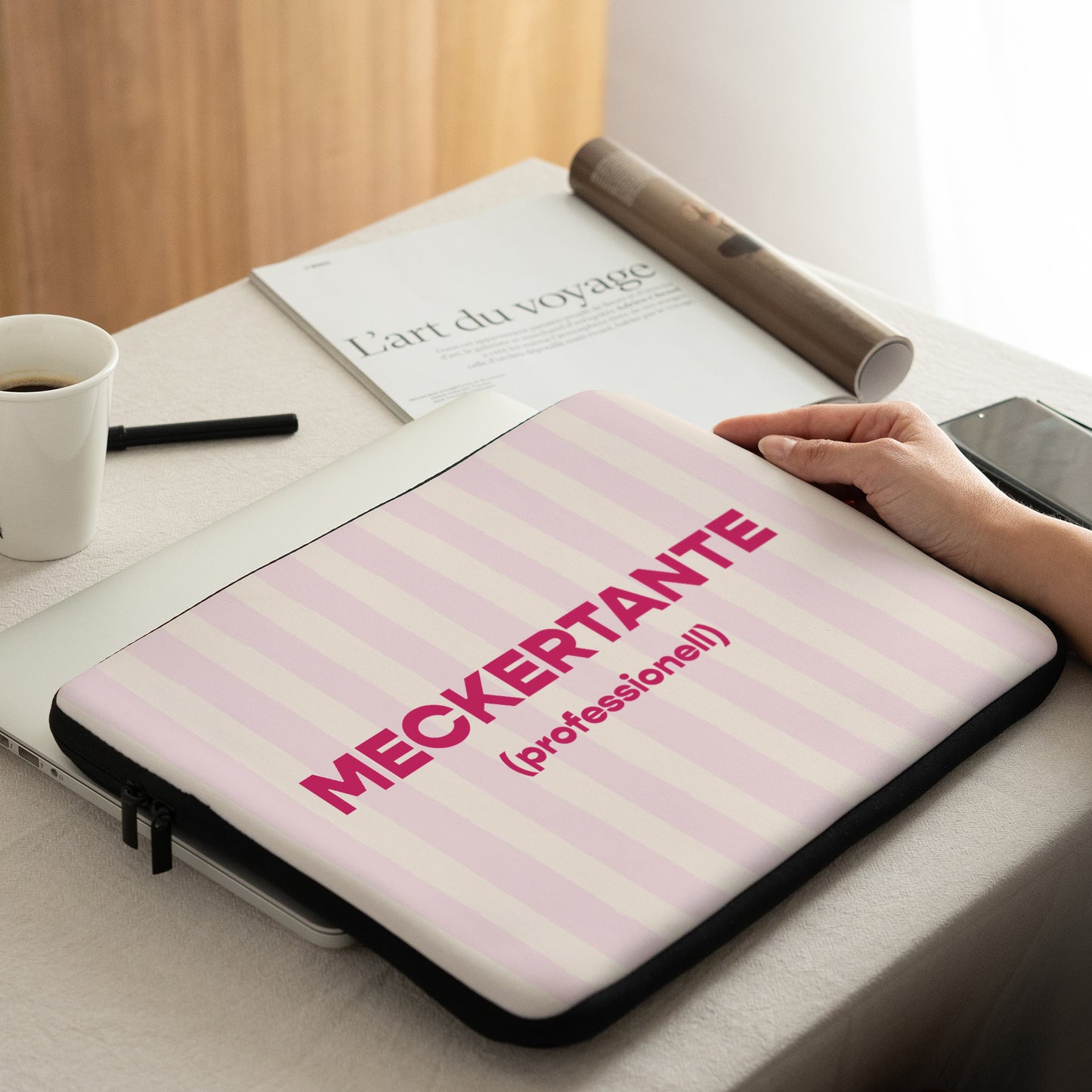 Laptophülle Objekte 15 Zoll Meckertante foto N° 2