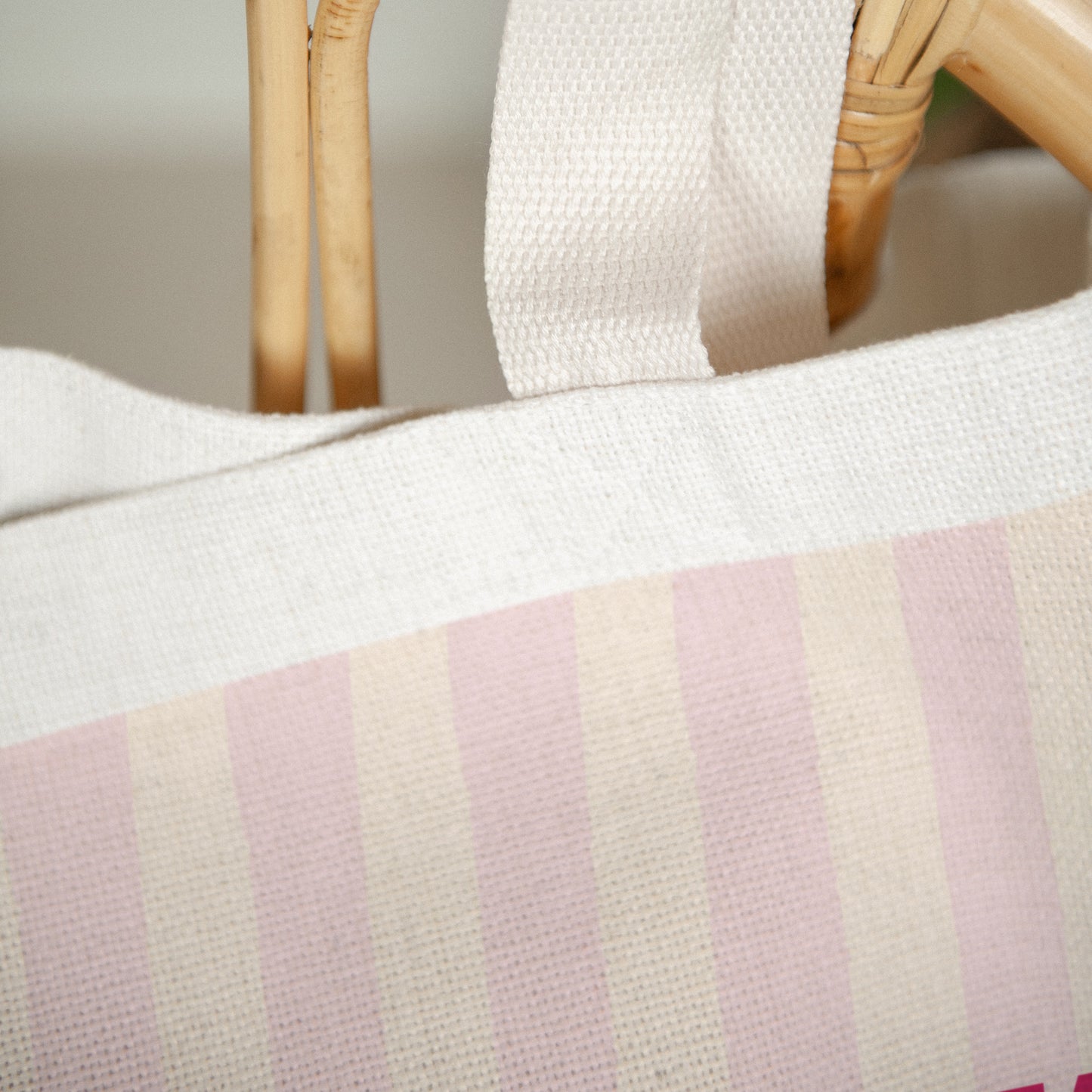 Tote bag Objekte Tragehenkel Meckertante foto N° 3