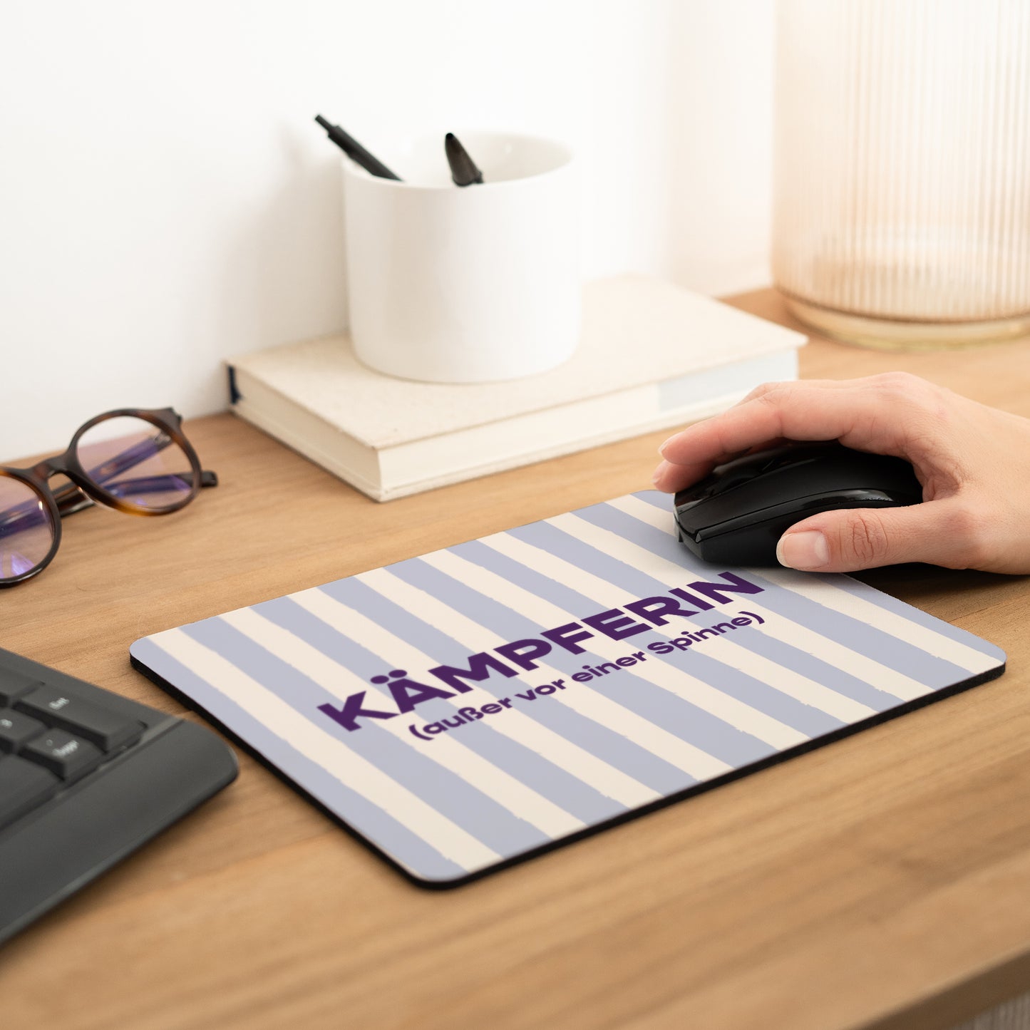 Mousepad Objekte Rechteck Kämpferin foto N° 2