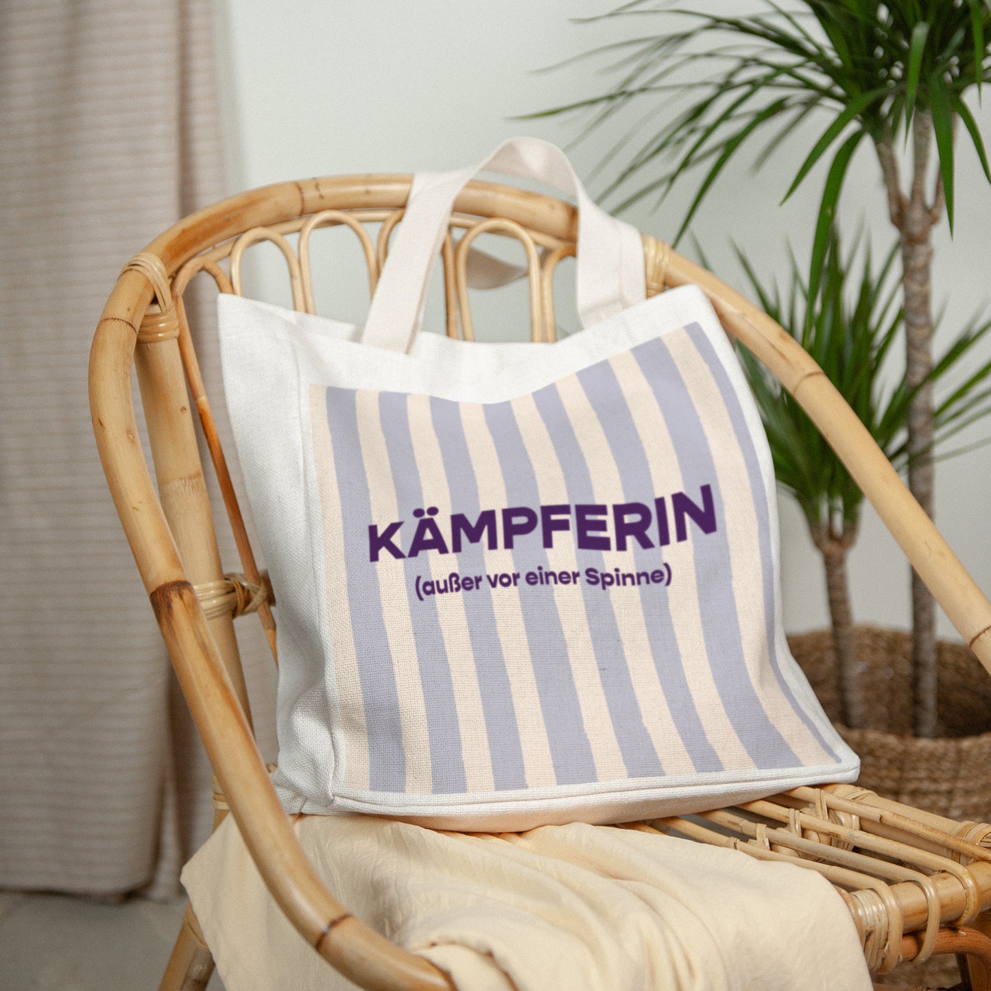 Tote bag Objekte Tragehenkel Kämpferin foto N° 2