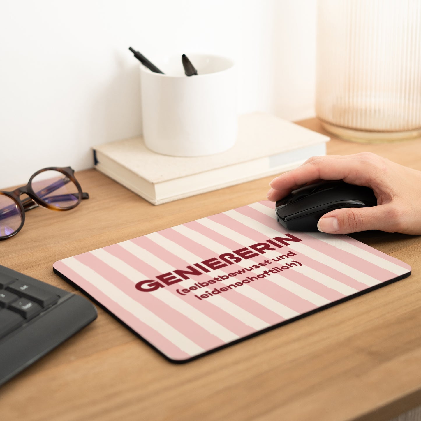 Mousepad Objekte Rechteck Genießerin foto N° 2