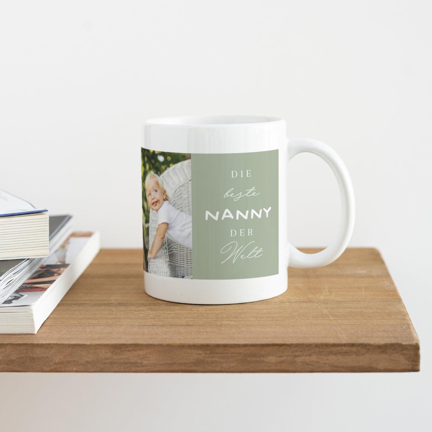 Tasse Objekte Weiß Beste Nanny der Welt foto N° 4