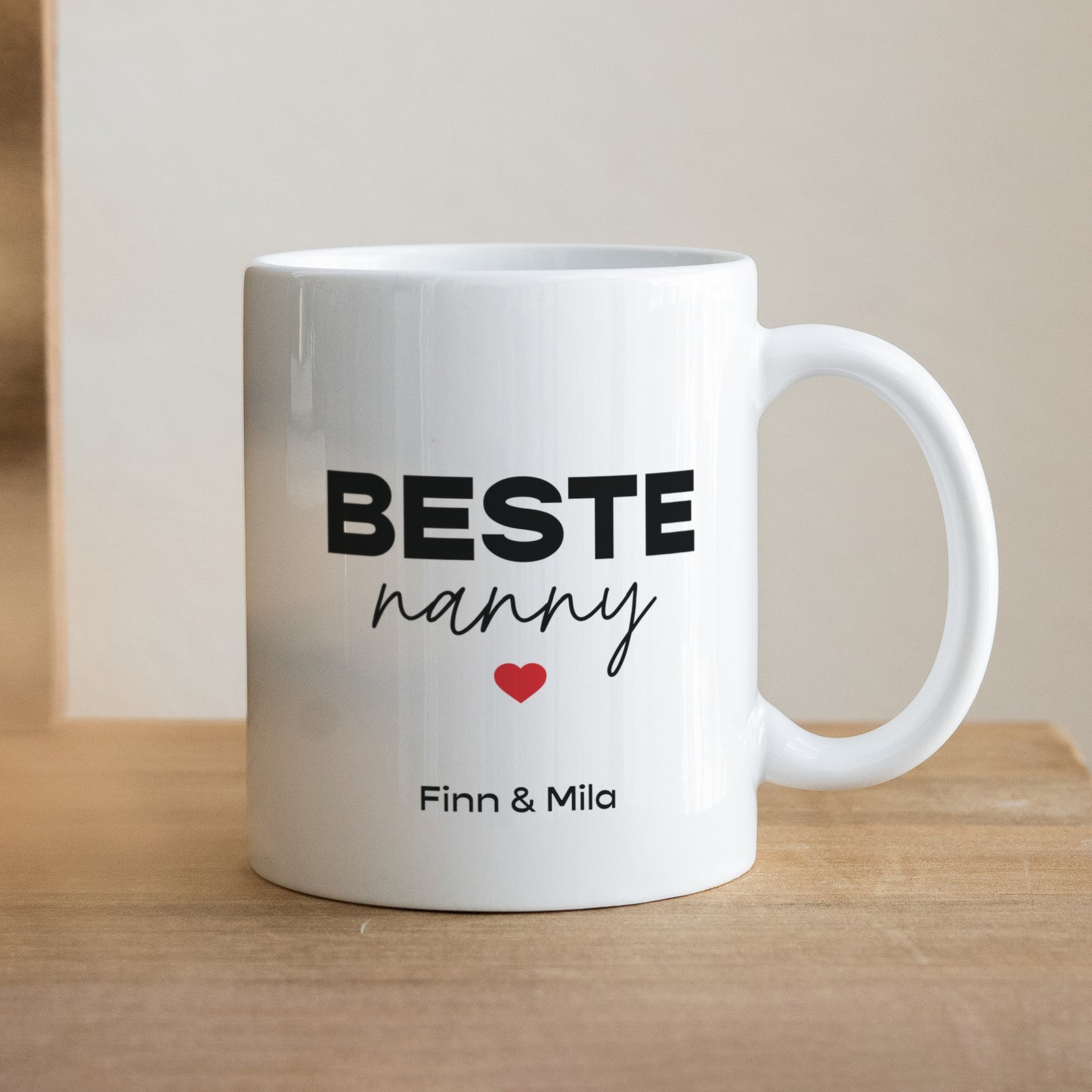 Tasse Objekte Weiß Beste Nanny foto N° 1