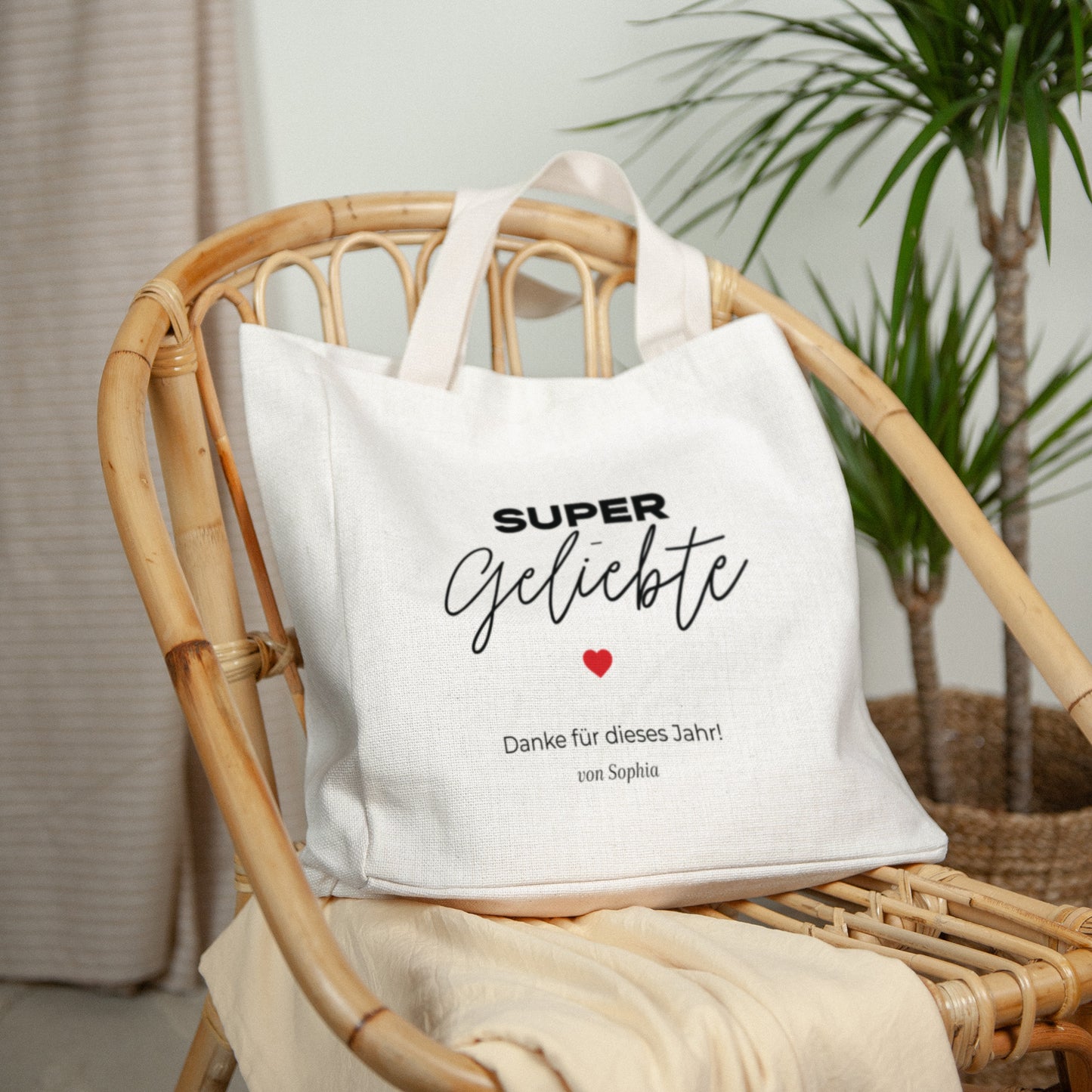 Tote bag Objekte Tragehenkel Danke Meisterin III foto N° 2