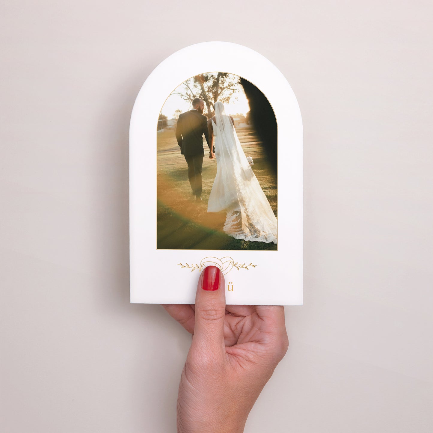 Menükarte Hochzeit Arche Liebesallianzen II foto N° 2