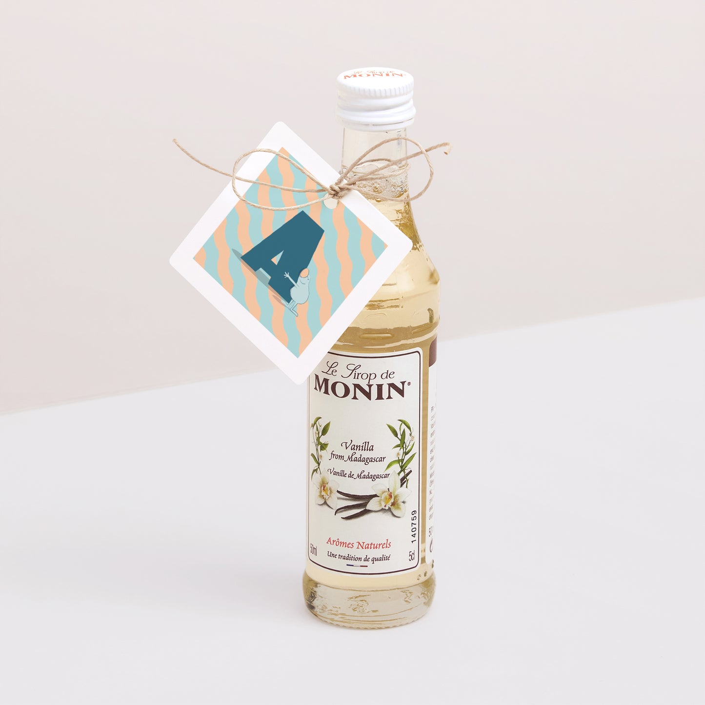 Vorgelochtes Etikett Geburt quadratisch Meine blaue Liebeserklärung II foto N° 3