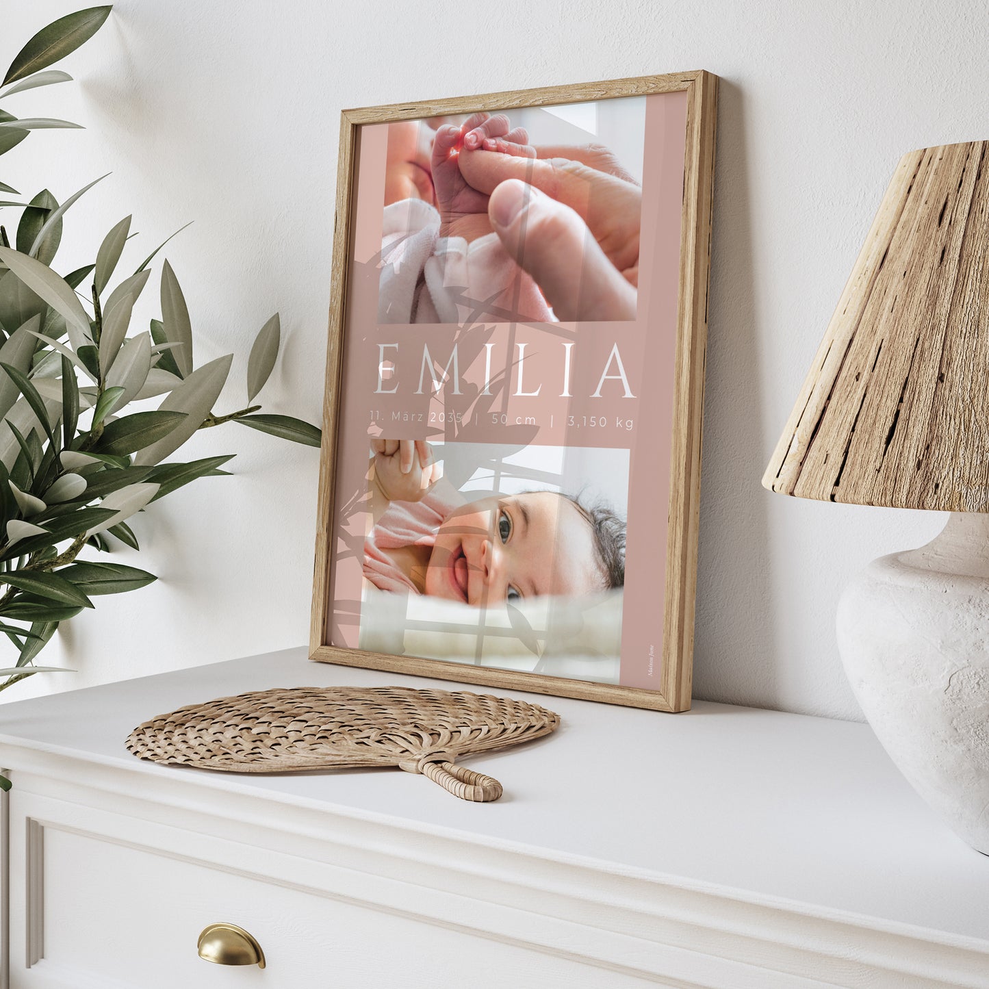 Poster Geburt Porträt Ziel Glück foto N° 5