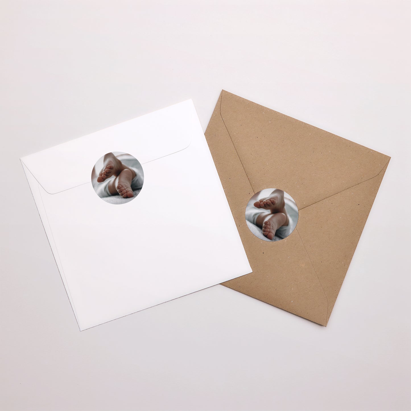 Sticker Geburt Rund Ein Lebensstrahl foto N° 3