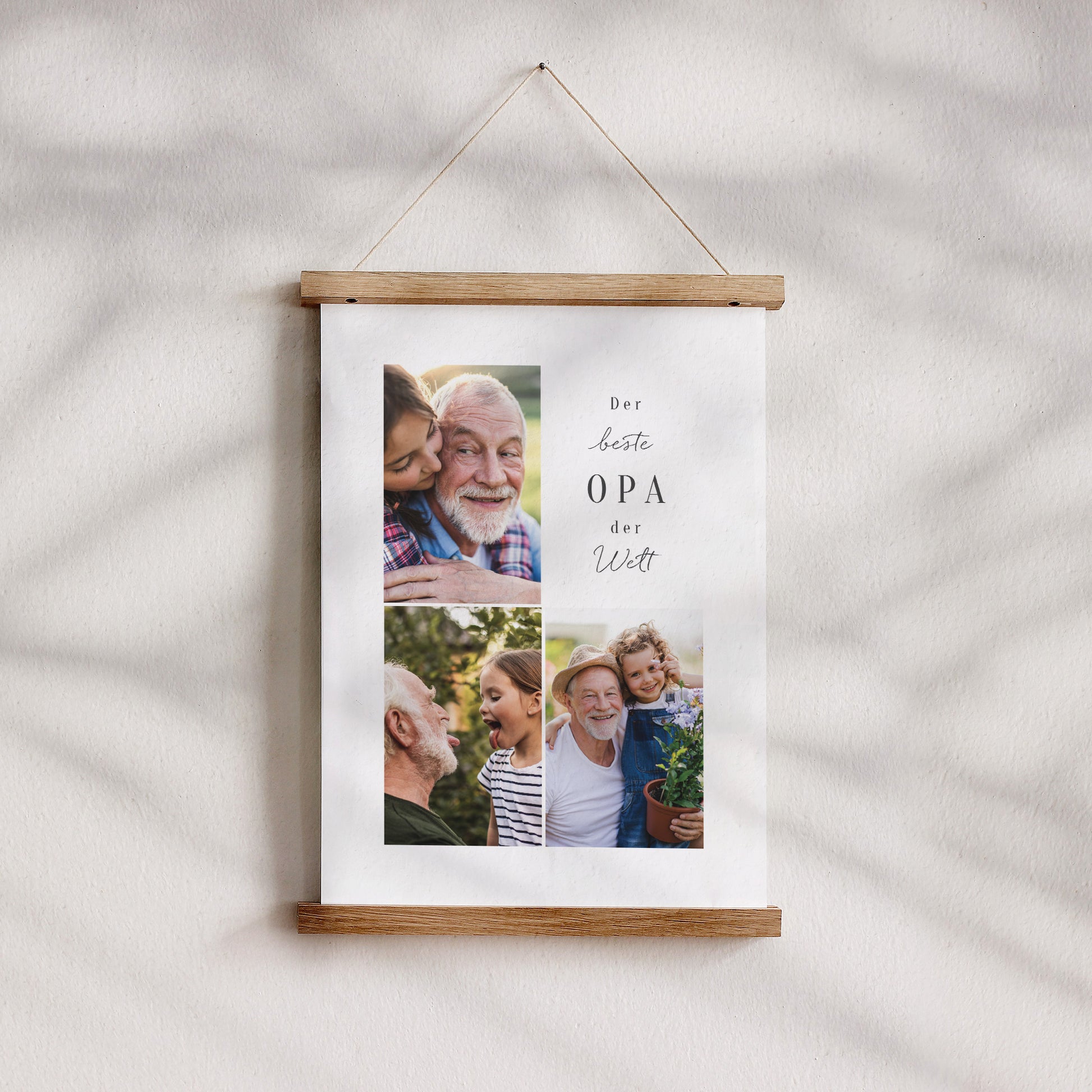 Poster Objekte Porträt Der beste Opa der Welt foto N° 4