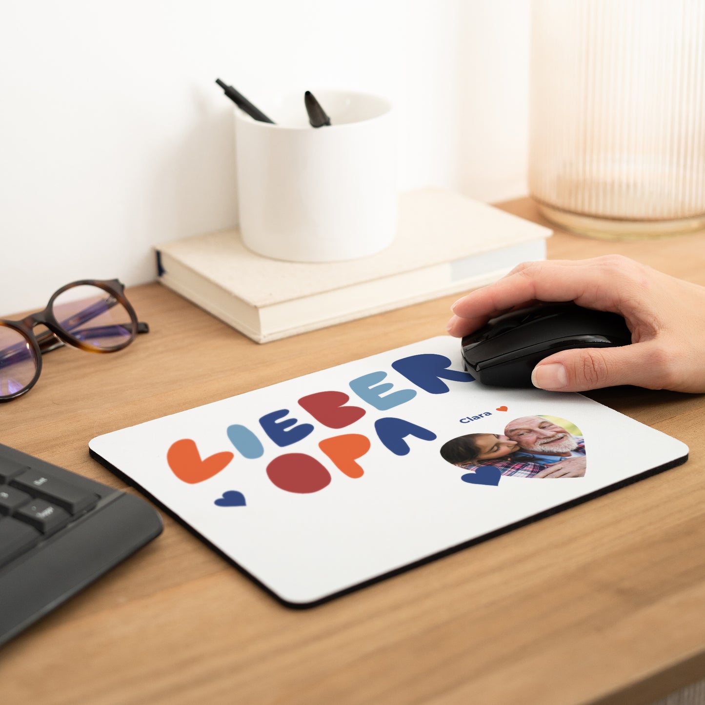 Mousepad Objekte Rechteck Liebe Farben II foto N° 2