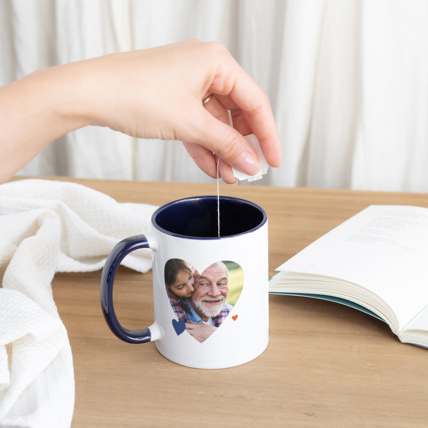 Tasse Objekte Blau Liebe Farben II foto N° 3