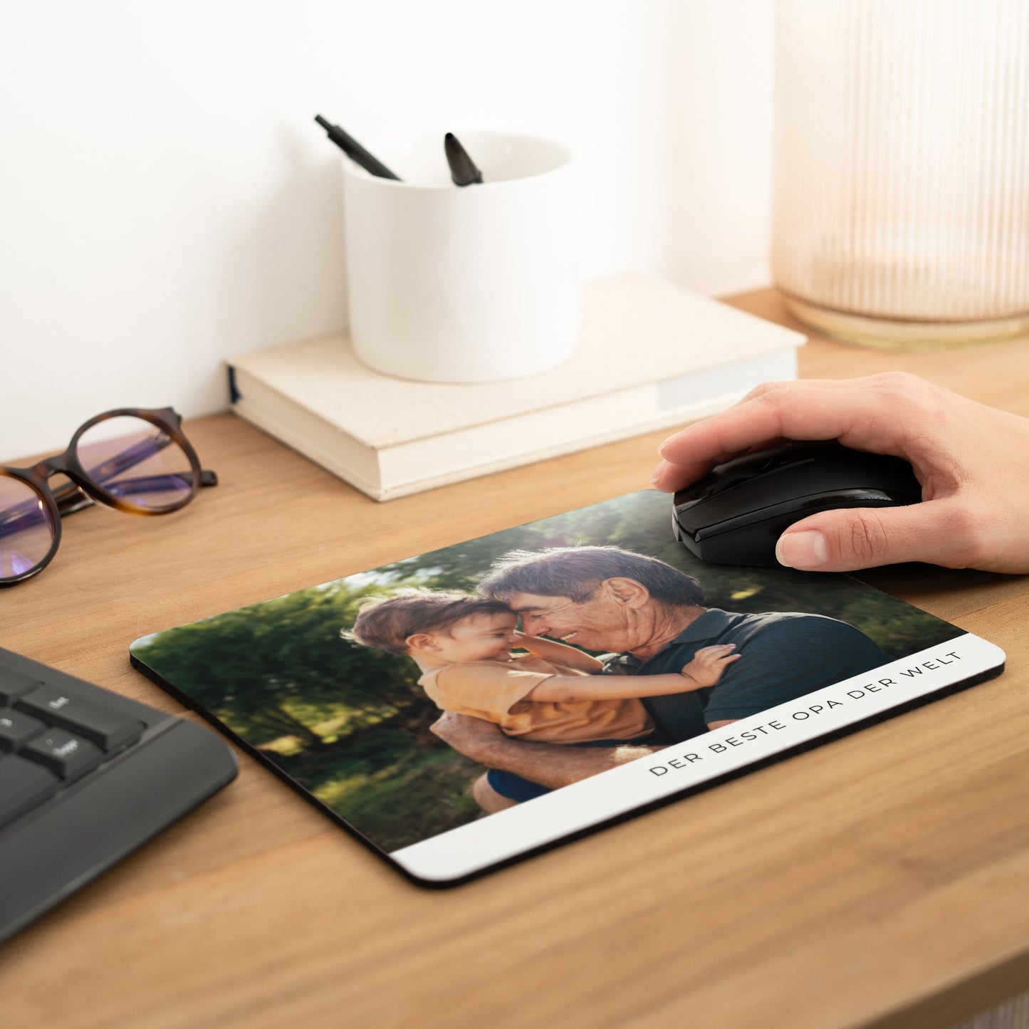 Mousepad Objekte Rechteck Großelterntag foto N° 2