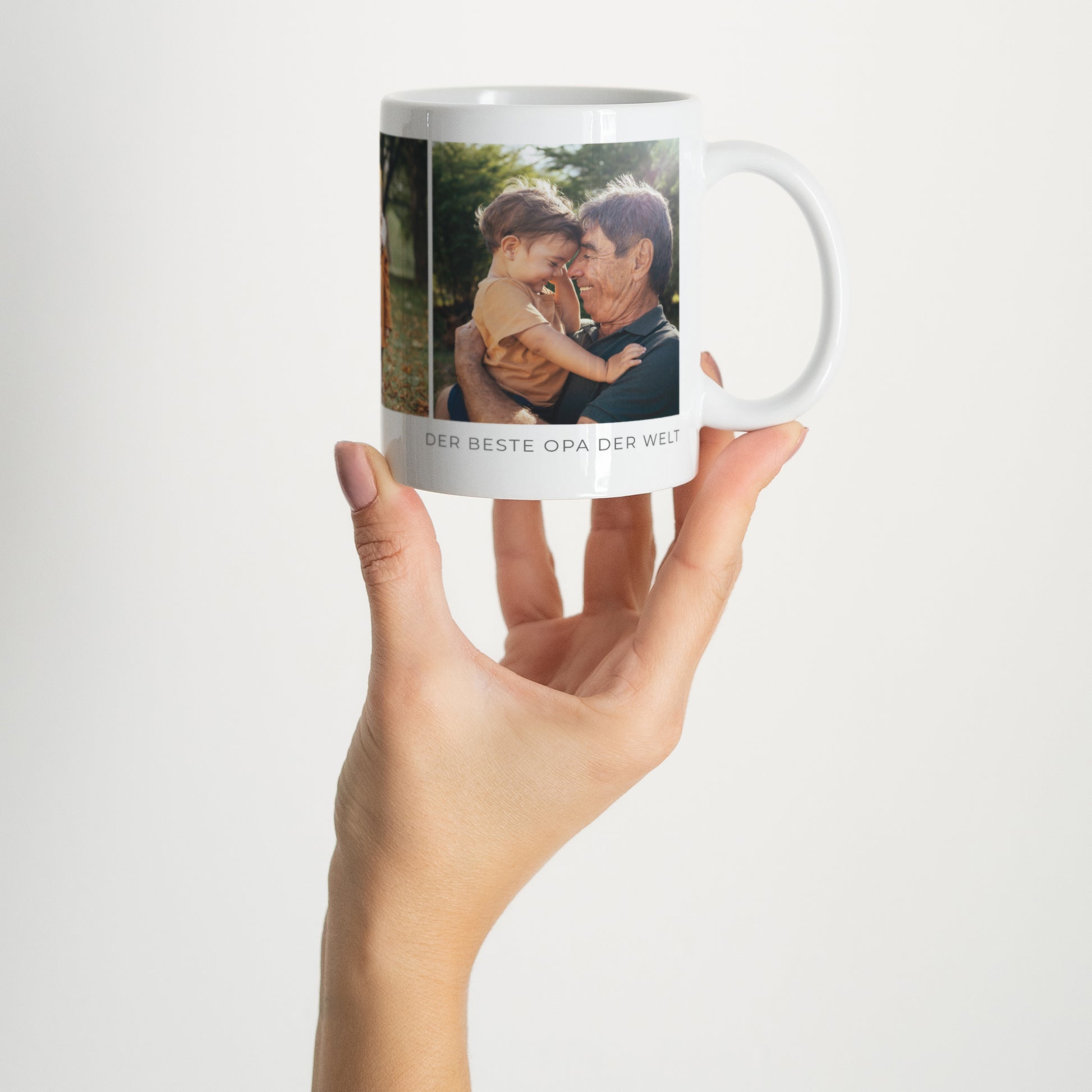 Tasse Objekte Weiß Großelterntag foto N° 2