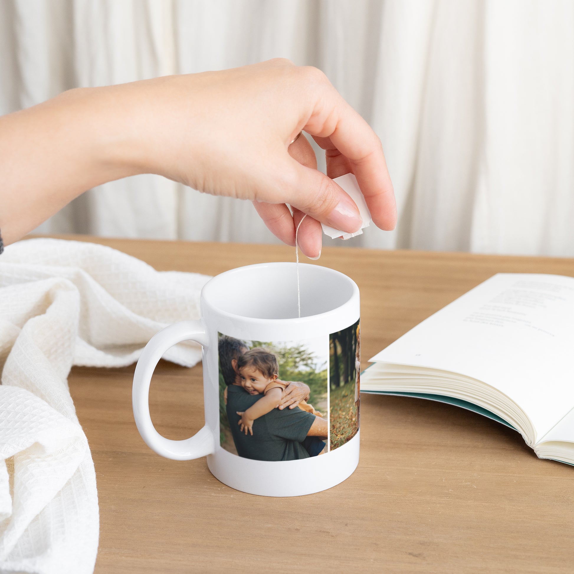 Tasse Objekte Weiß Großelterntag foto N° 3